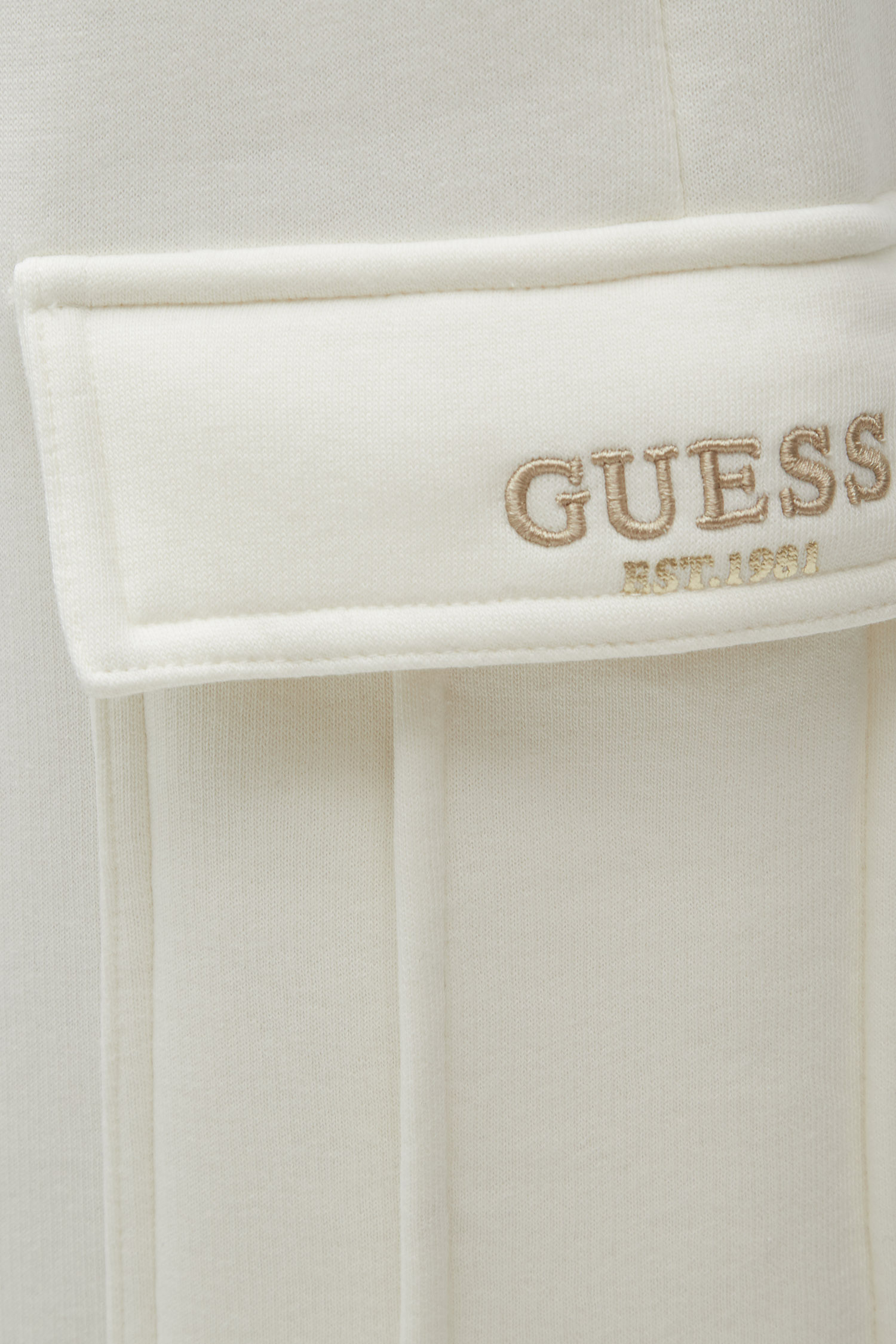 Жіночі білі спортивні штани Guess V4BB04.KCHX0;G042