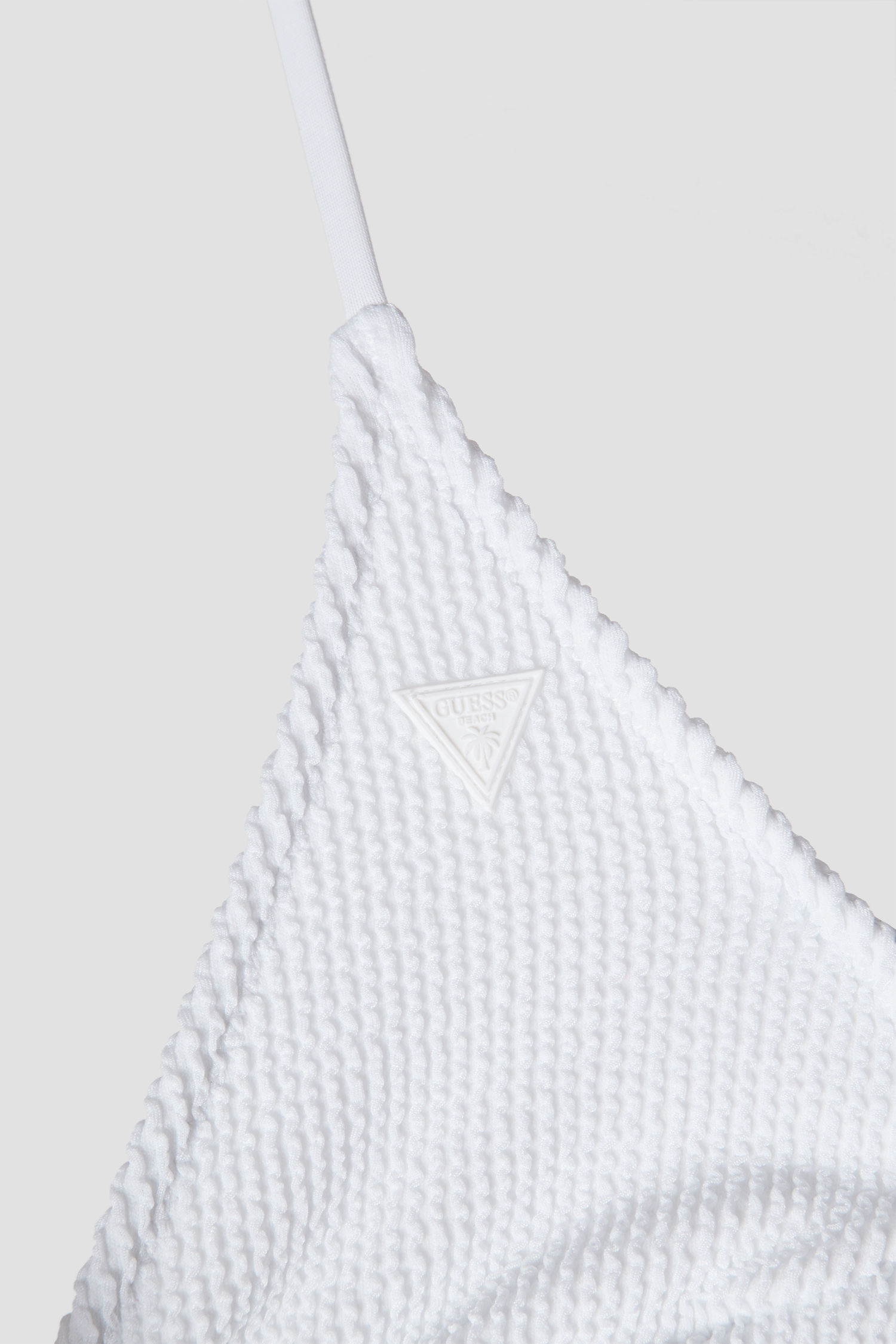 Женский белый лиф от купальника Guess E1GJ53.MC03P;TWHT