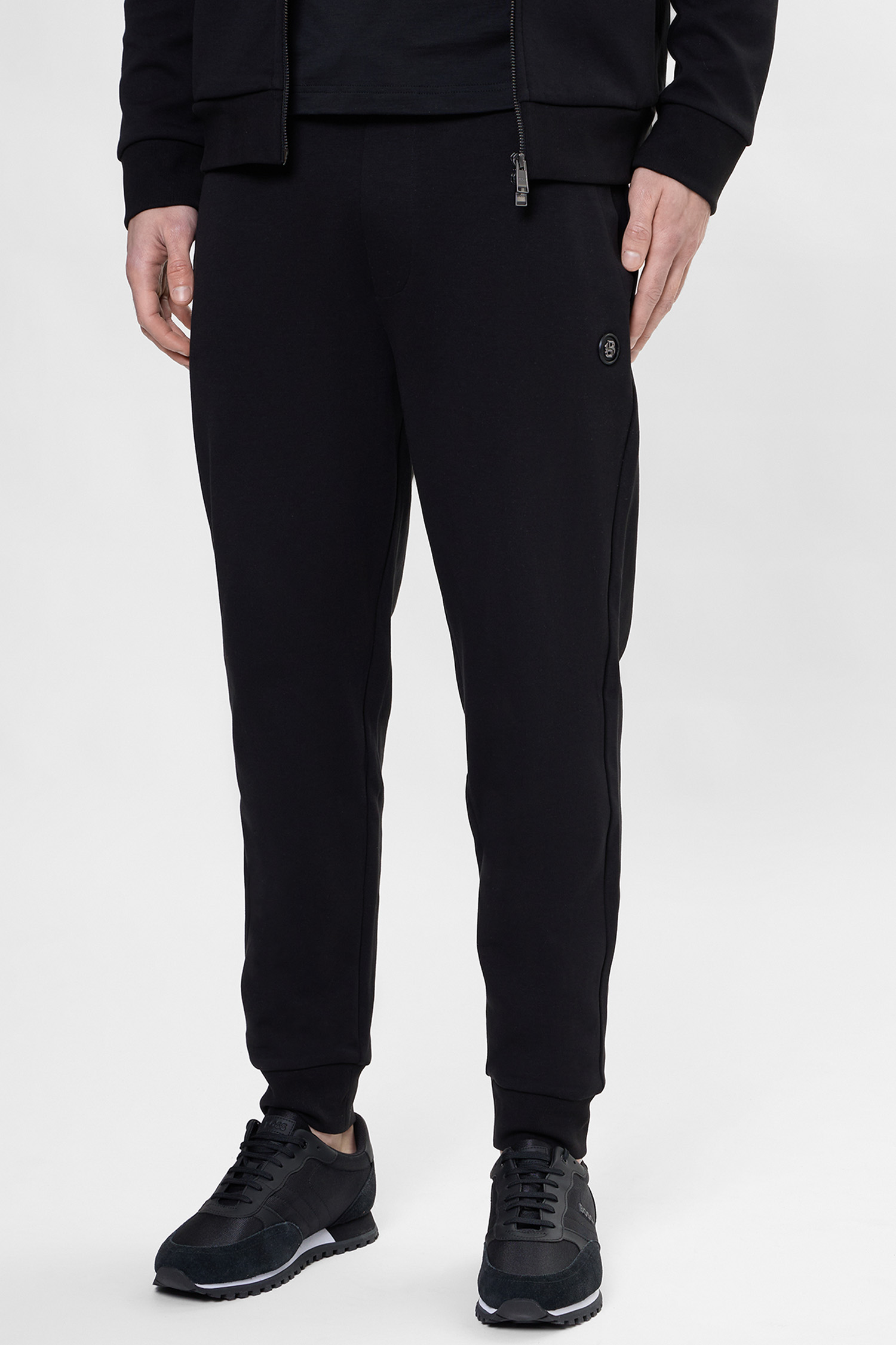 Чоловічі чорні спортивні штани BOSS 50555853;001