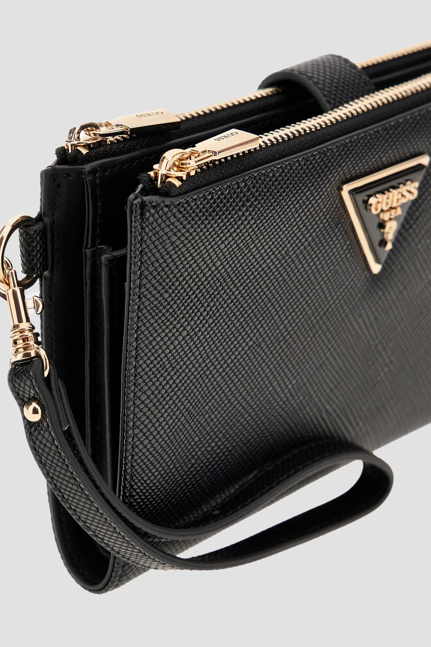 Женский черный кошелек Guess SWZG74.59157;BLA
