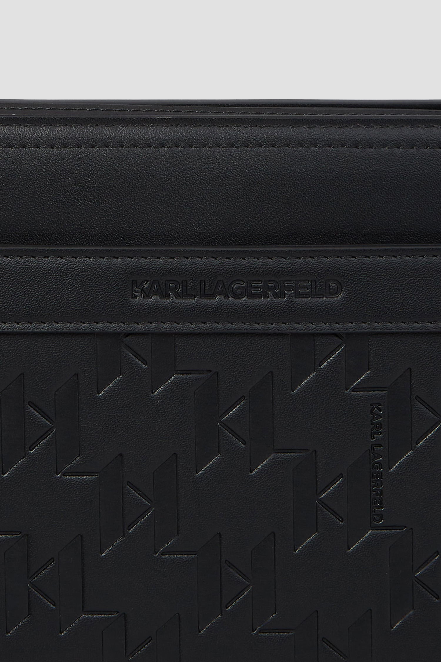 Мужская черная борсетта Karl Lagerfeld B1M30219;999