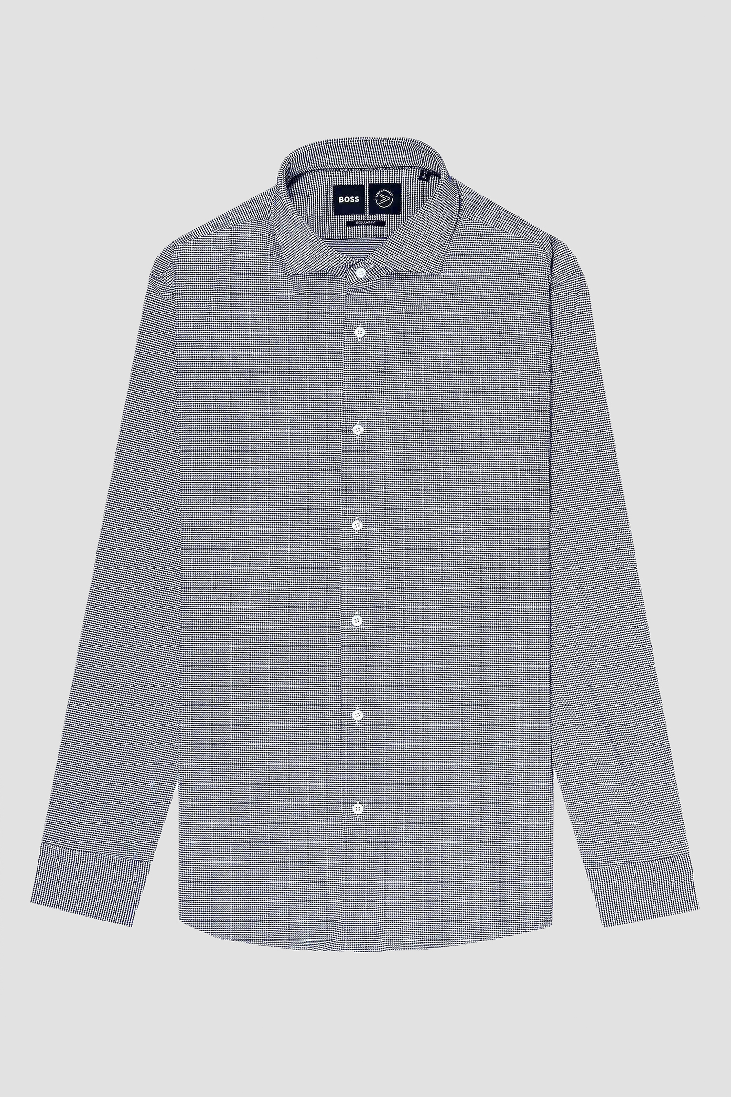 Мужская рубашка с узором BOSS 50503097;405