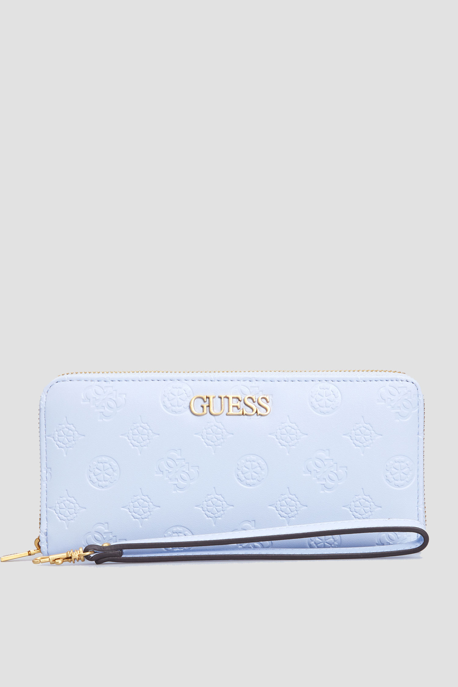 Жіночий бузковий гаманець з візерунком Guess SWPD89.59460;IBG