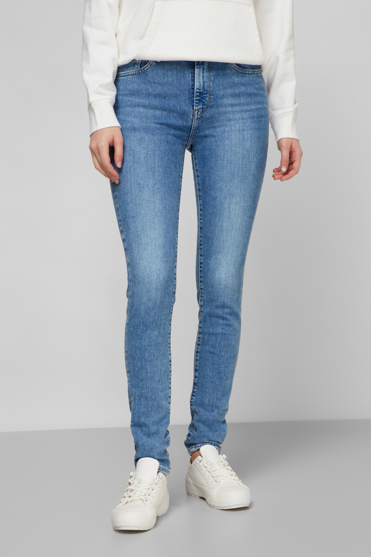 Женские голубые джинсы 721™ High-rise Skinny Levi’s® 18882;0468