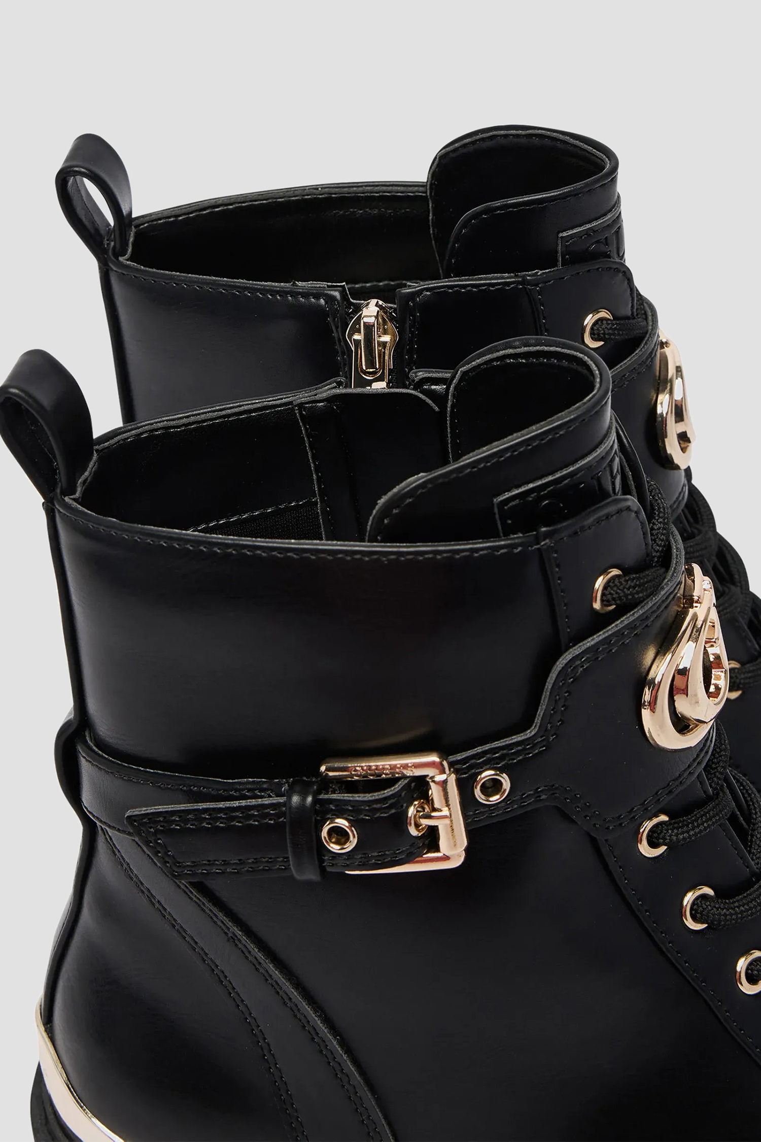 Женские черные ботинки Guess FLTOLA.ELE10;BLACK