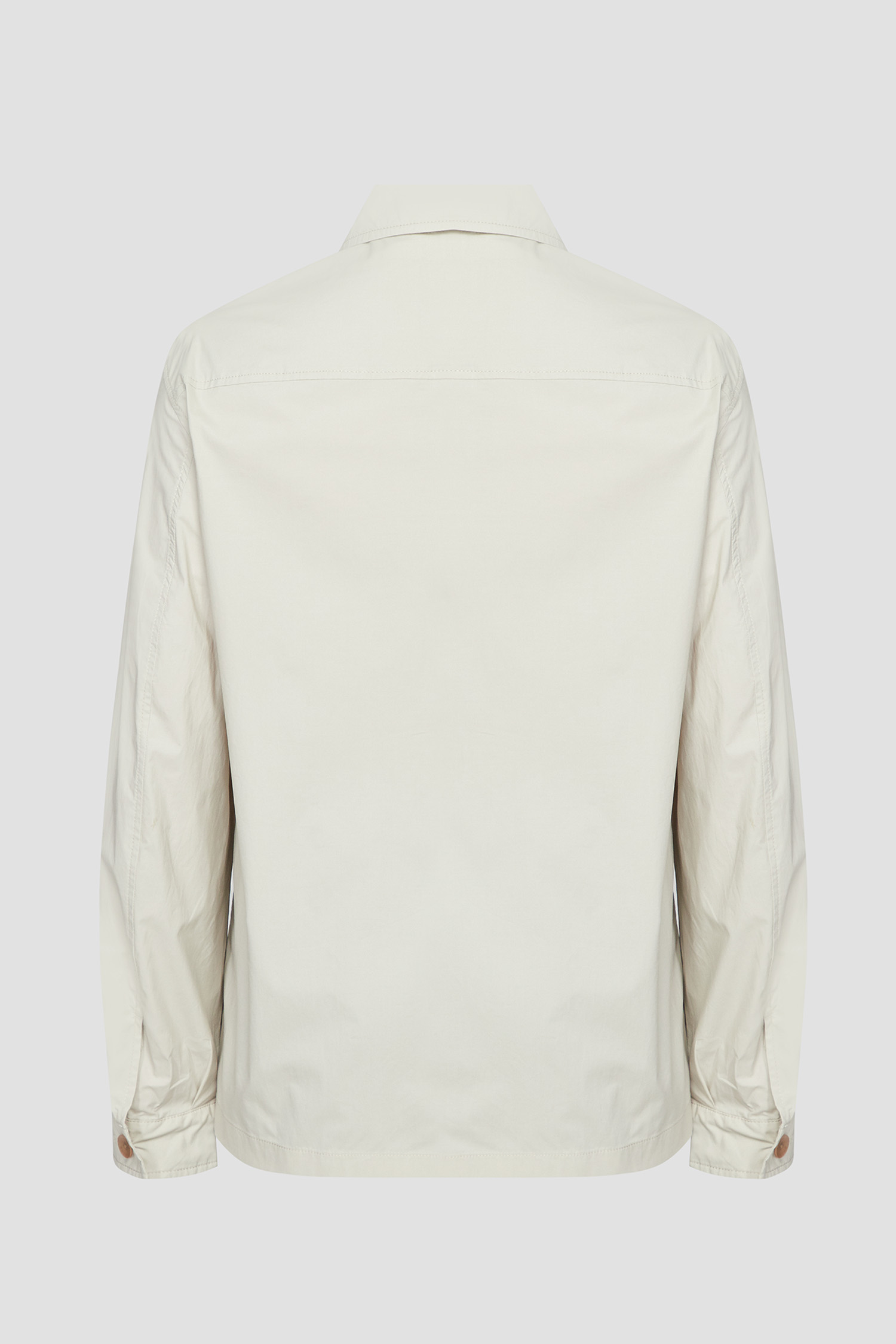 Мужская бежевая рубашка BOSS 50489405;271