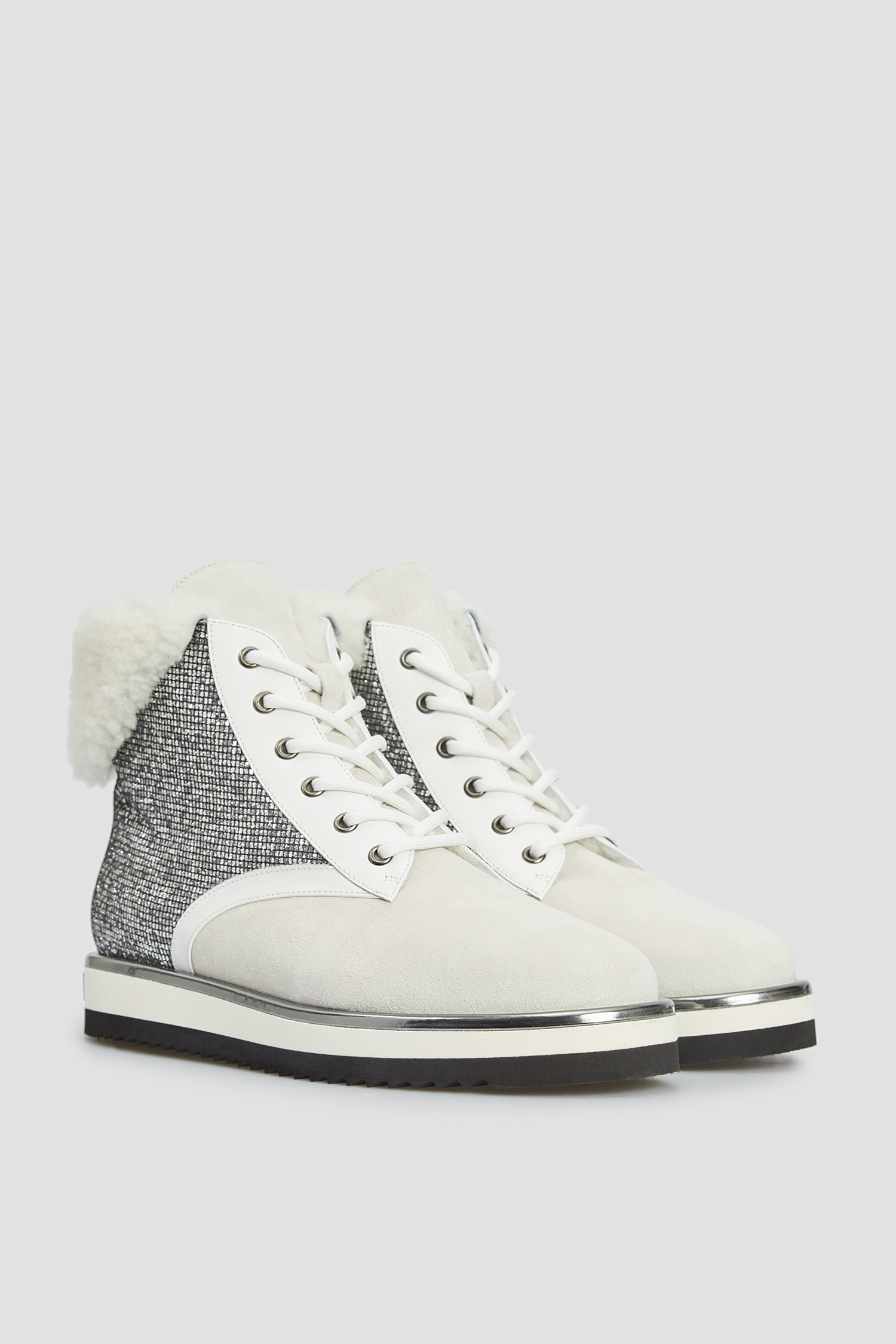 Жіночі бежеві замшеві черевики BALDININI D2BF09CRGM;LTCF