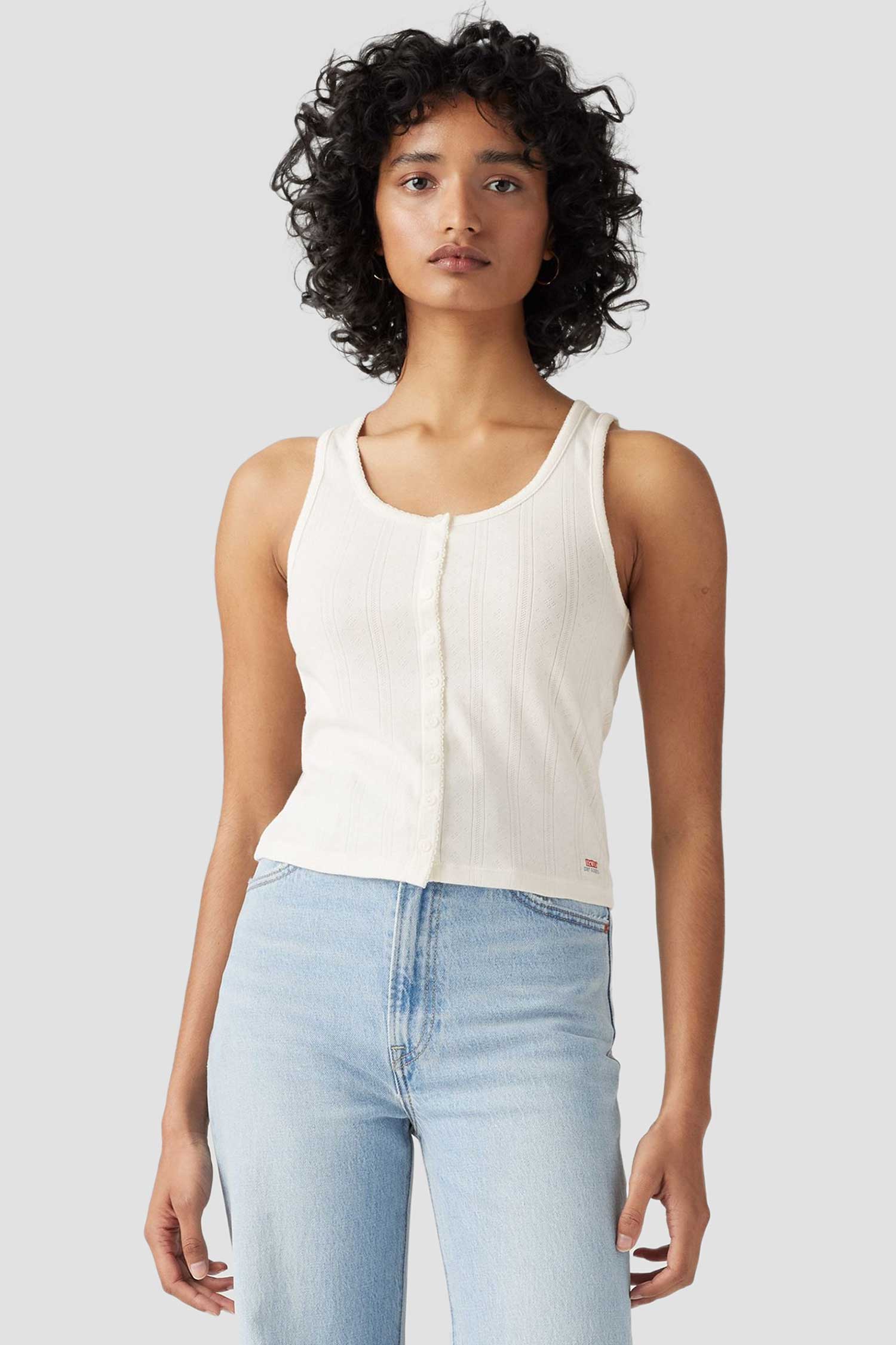 Женский белый топ Levi’s® 001ID;0000
