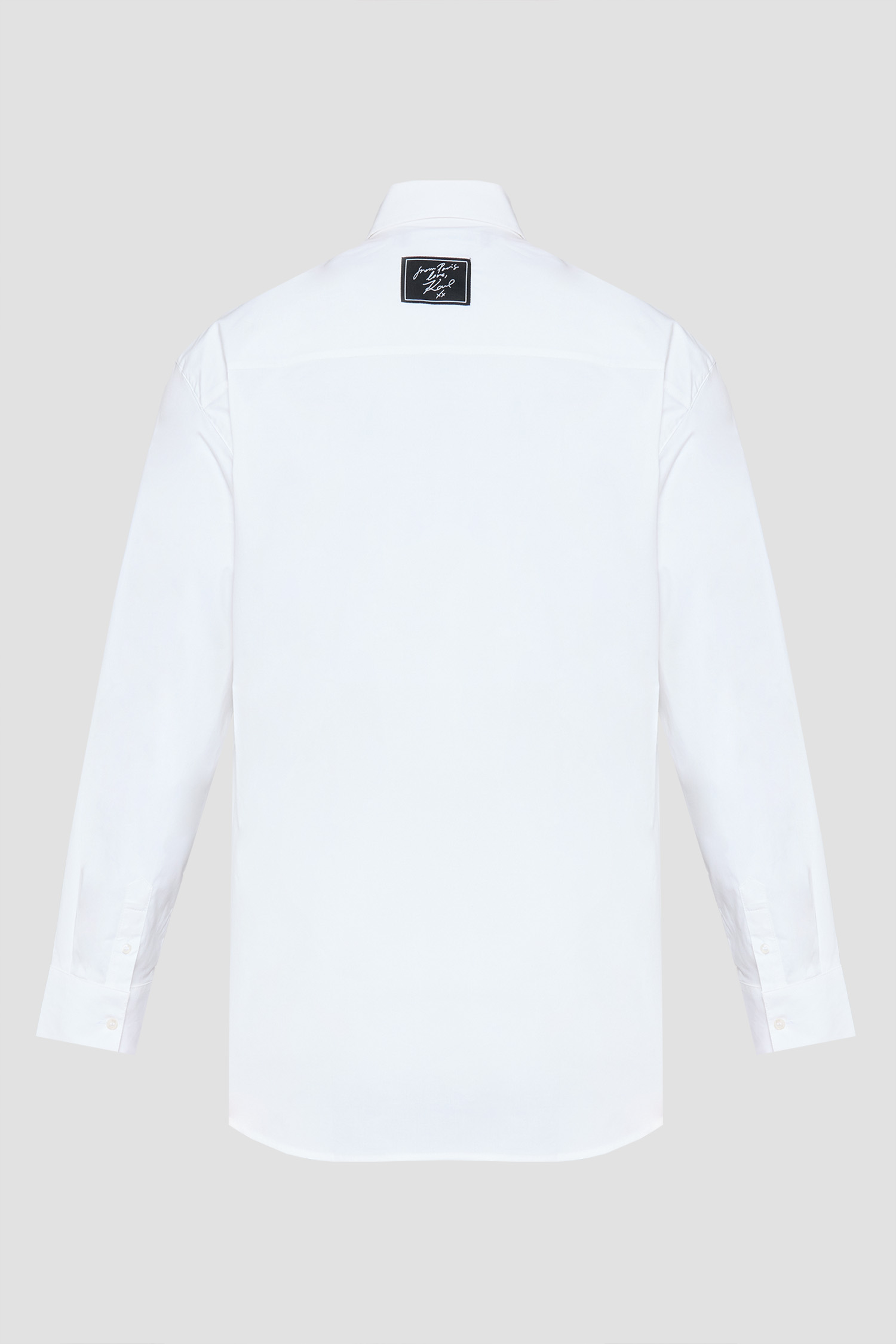 Чоловіча біла сорочка Karl Lagerfeld 554675.605444;10