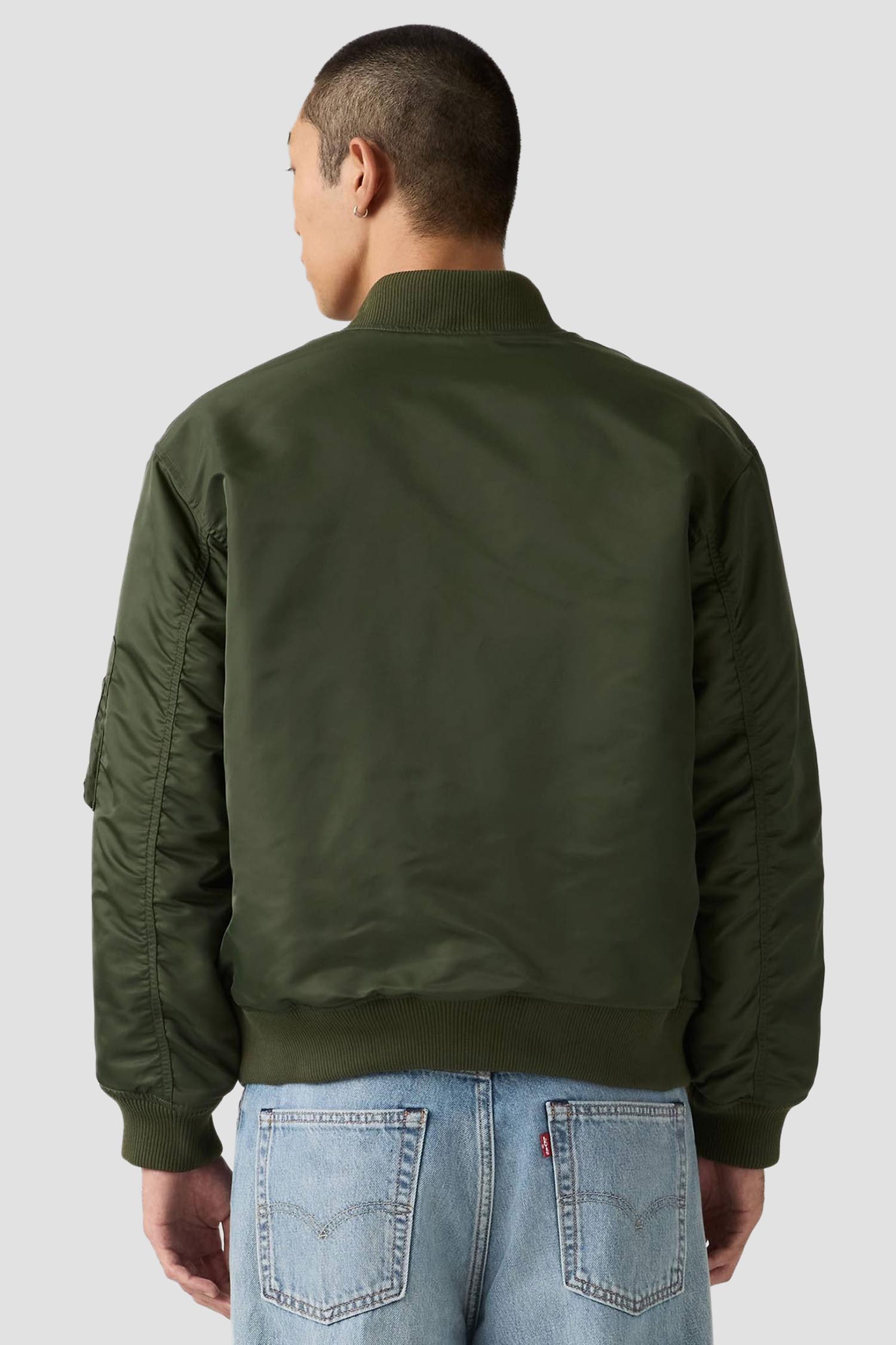 Чоловічий оливковий бомбер Levi’s® 005AL;0001