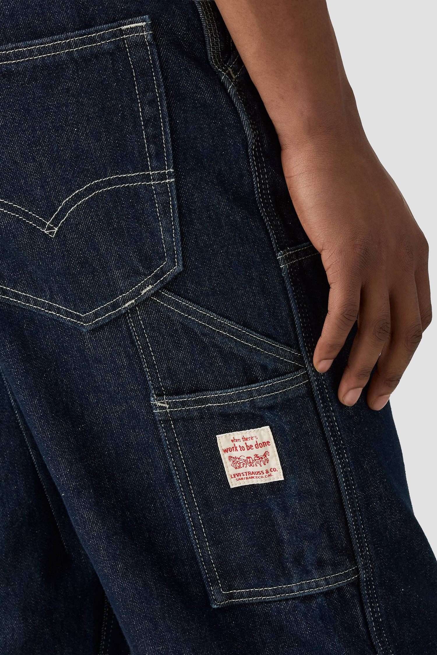 Чоловічі темно-сині джинси 568™ Levi’s® A7367;0013