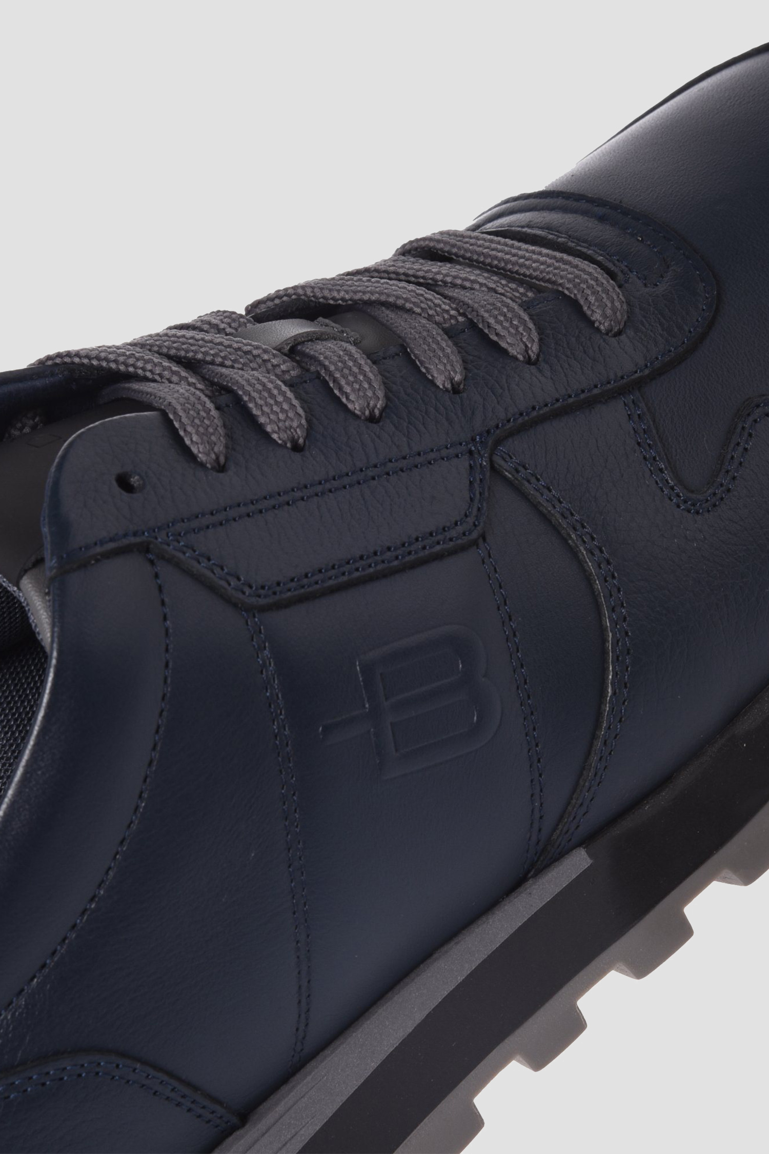 Чоловічі темно-сині шкіряні кросівки BALDININI U5B850T1CEVI;1500