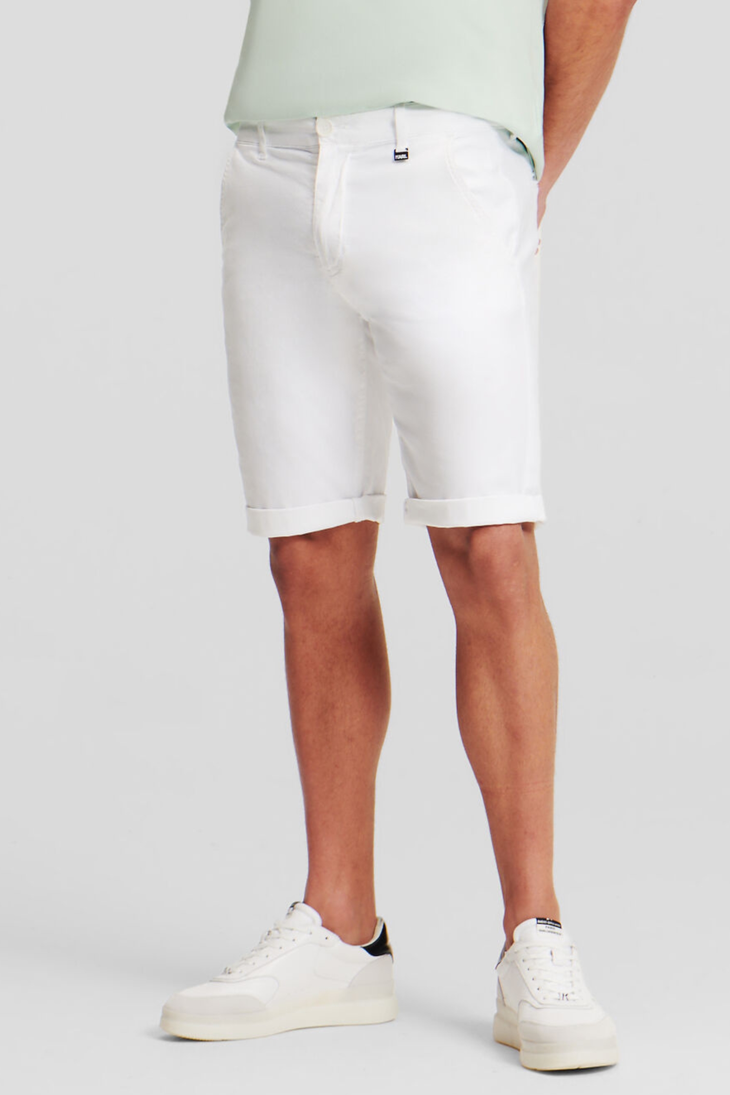 Мужские белые шорты Karl Lagerfeld 542826.255812;10