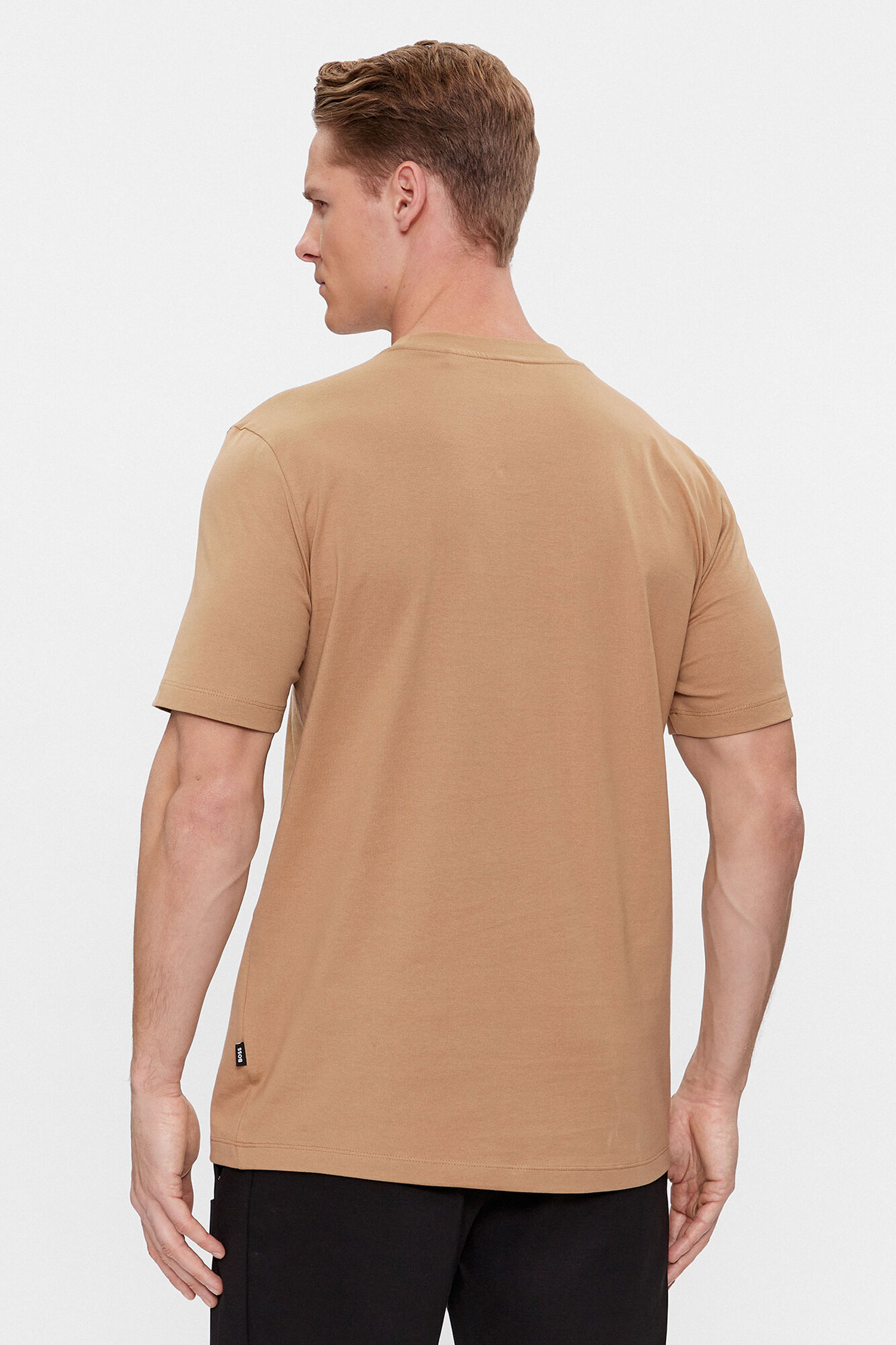 Чоловіча бежева футболка BOSS 50506923;260