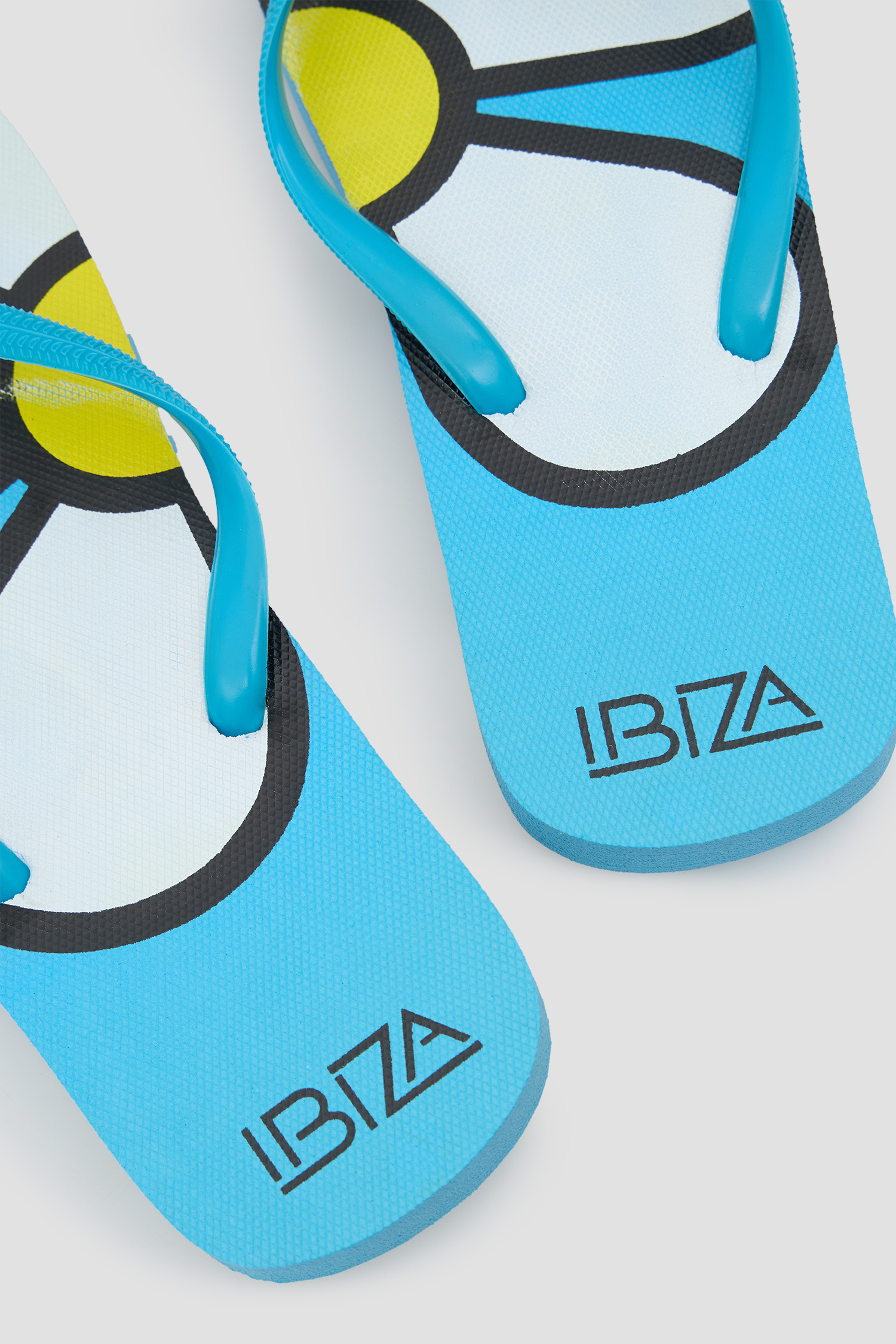 Голубые вьетнамки IBIZA В'єтнамки-3.ВелРом;Гіган