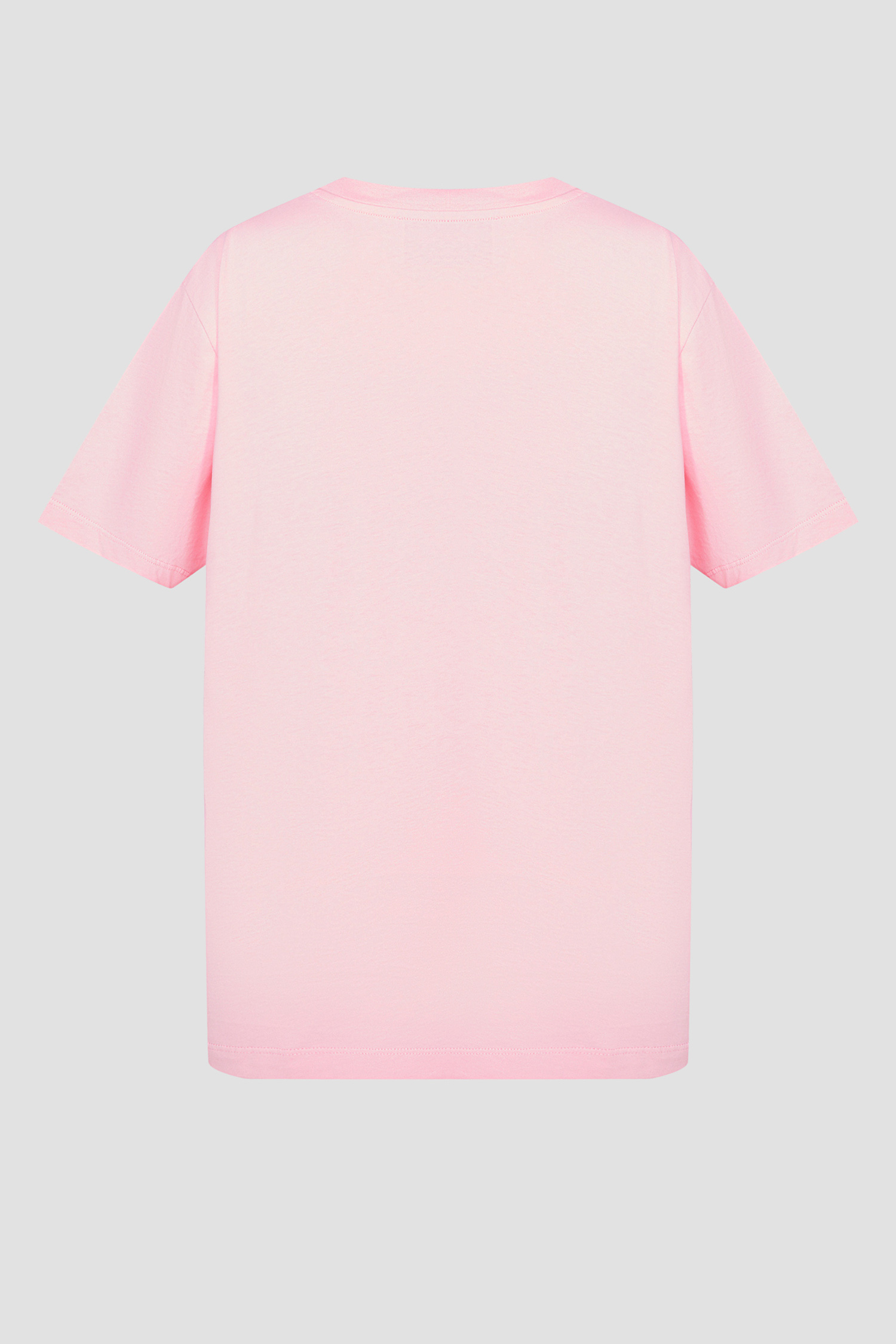 Женская розовая футболка Moschino A0718.3762;1224