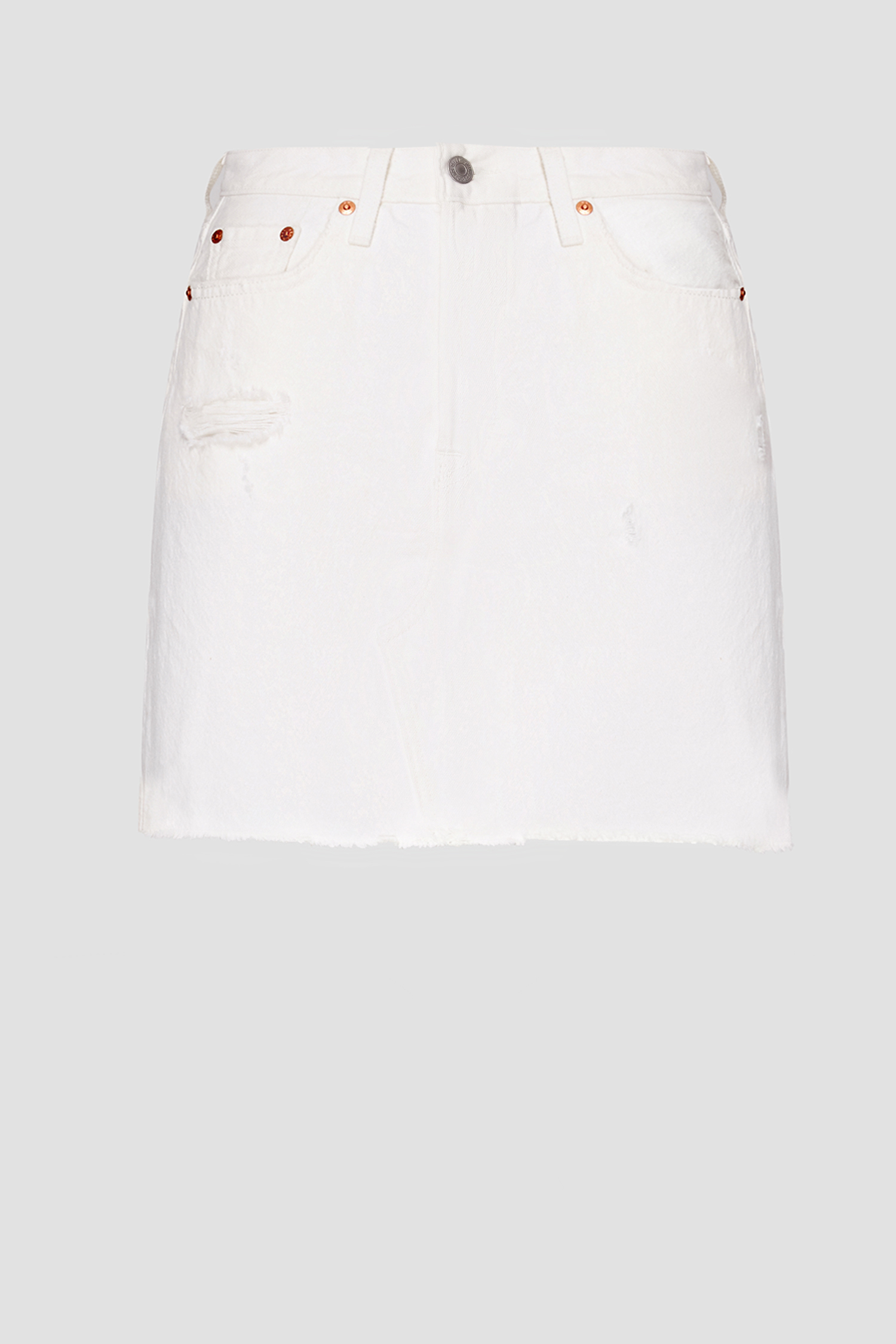 Женская белая джинсовая юбка Levi’s® 77882;0010