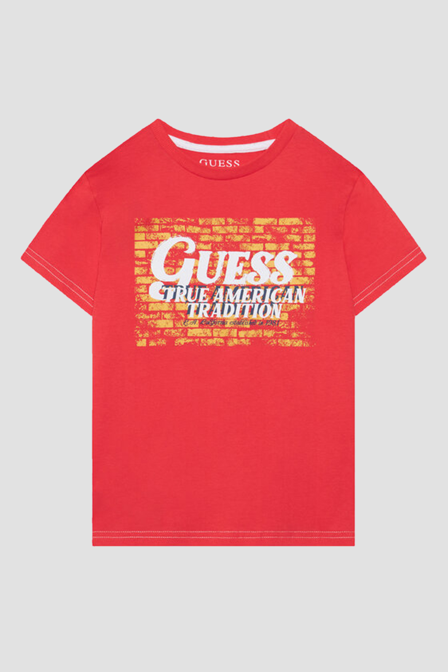 Детская красная футболка Guеss Kids L2GI00.K8HM0;G631