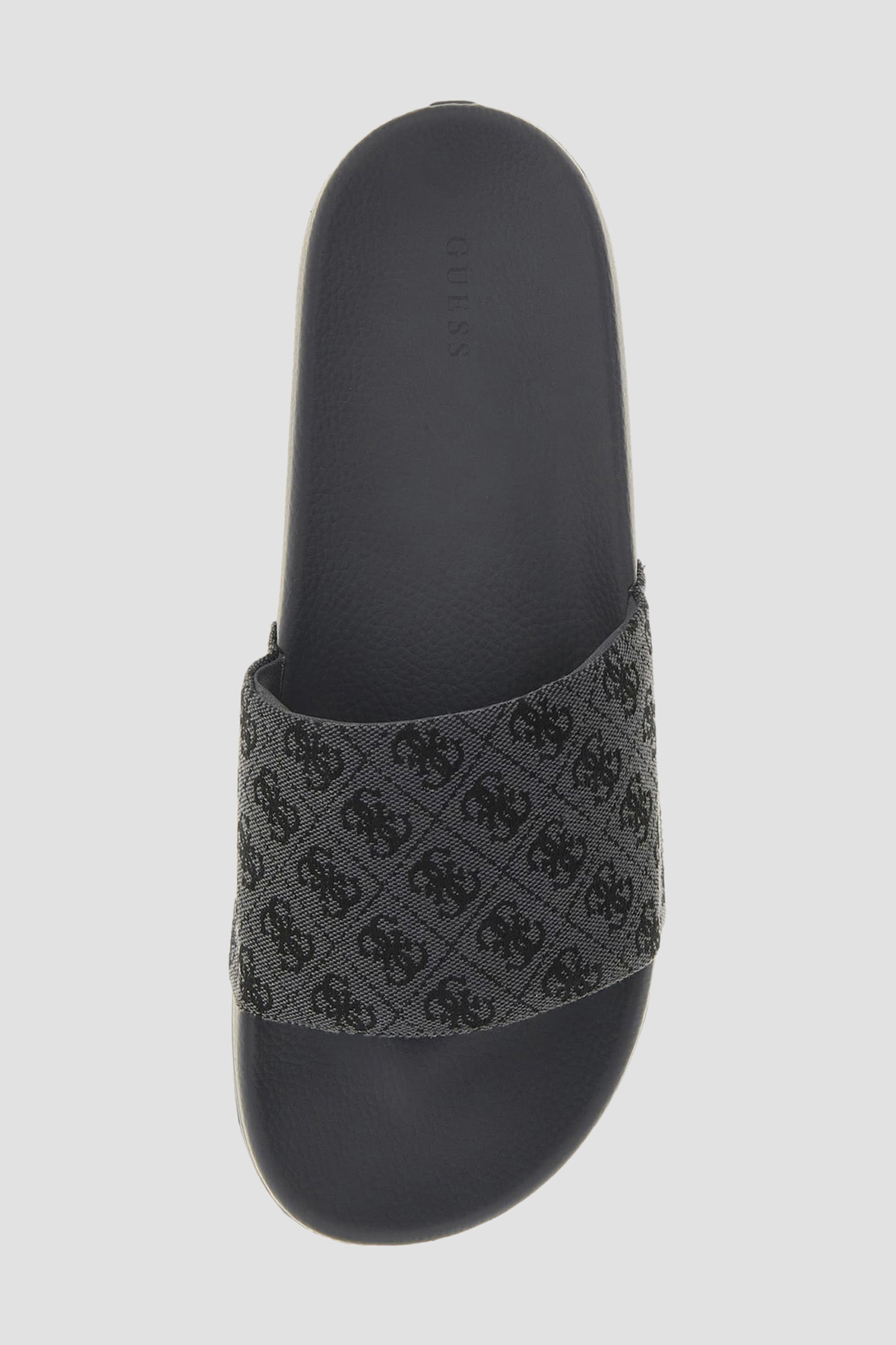 Мужские черные слайдеры с узором Guess FMGTOJ.FAB19;COBLA