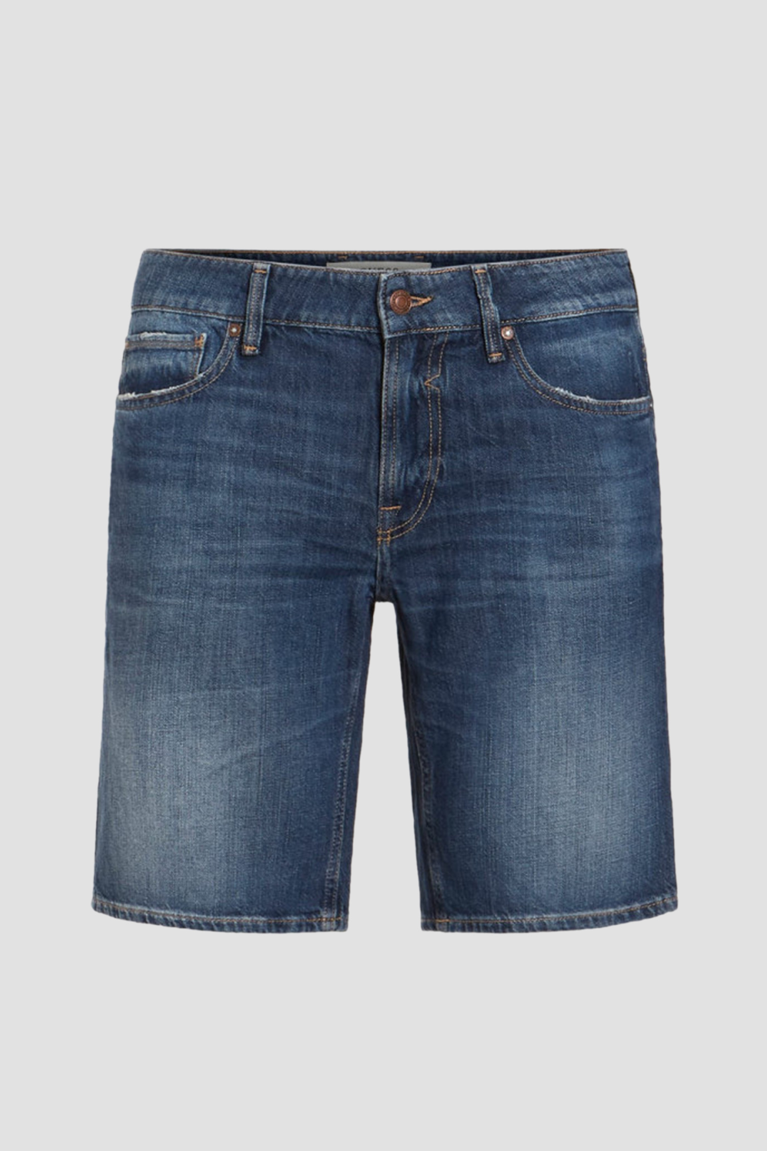 Чоловічі сині джинсові шорти Guess M2GD03.D4MI1;MAXI