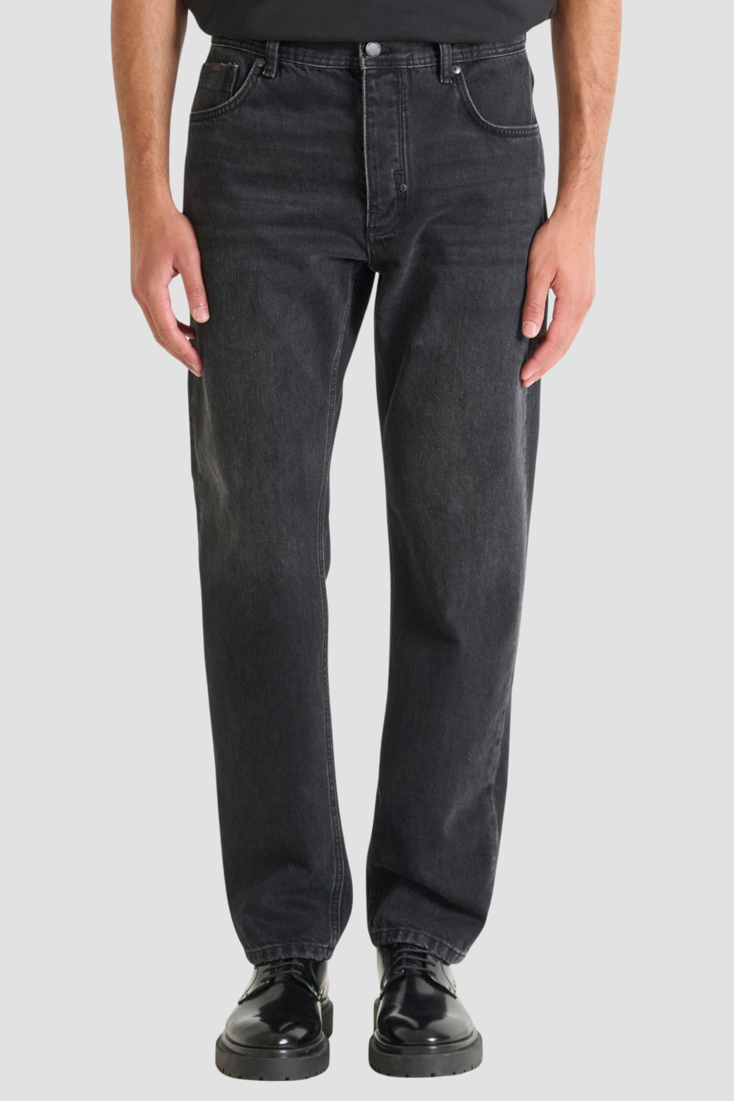 Мужские черные джинсы Antony Morato MMDT00283.FA700138;9000