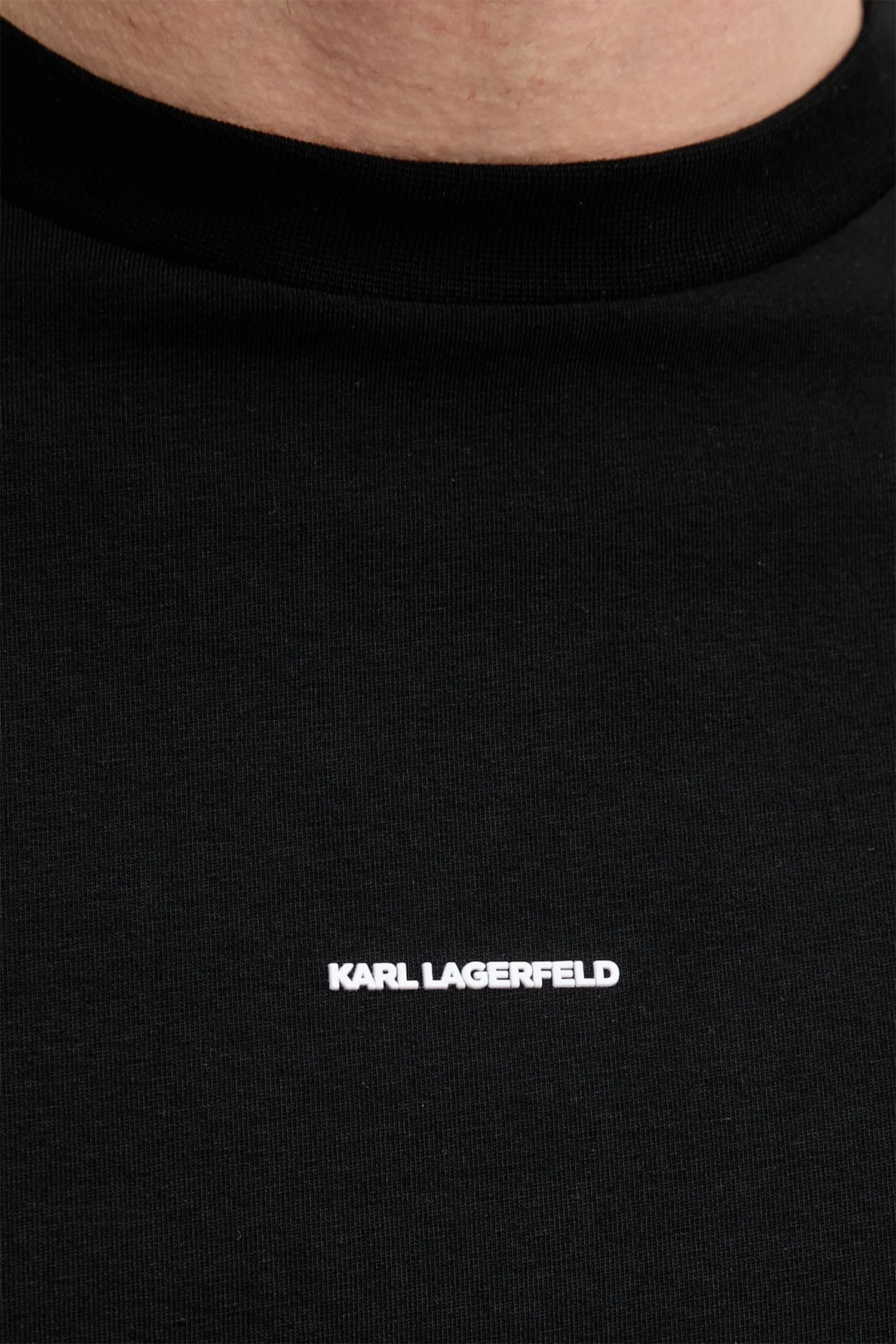 Мужская черная футболка Karl Lagerfeld 552235.755030;990