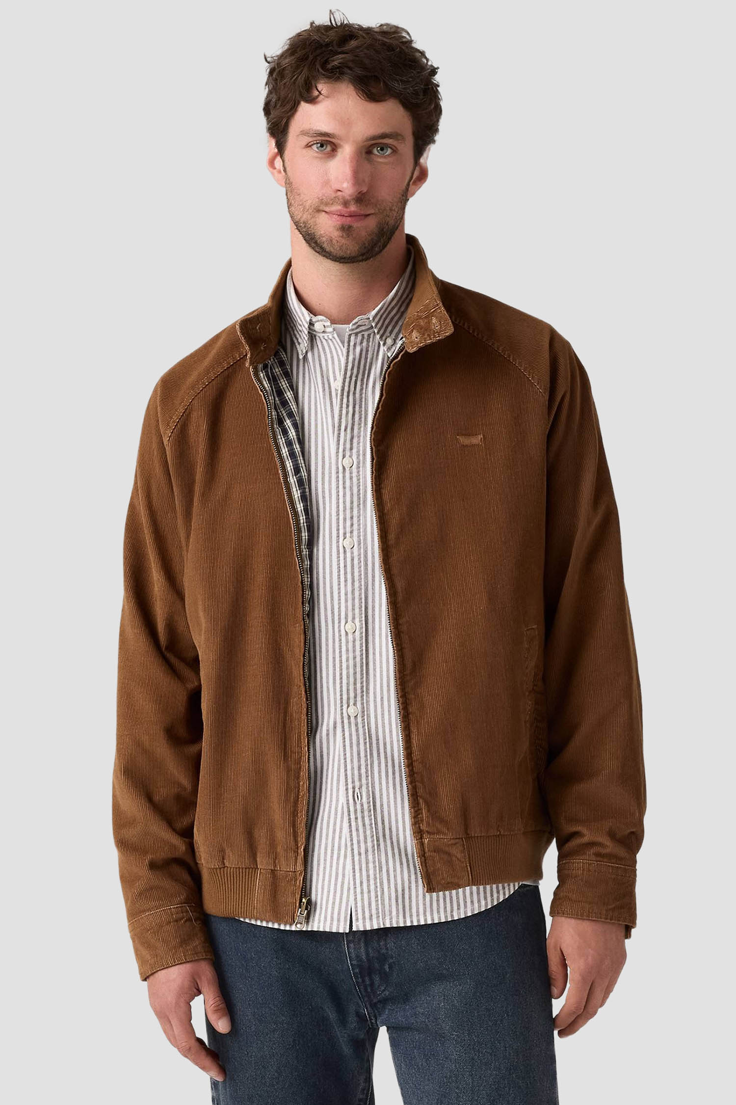 Мужская коричневая вельветовая куртка Levi's® A7235;0008 — Ultrashop