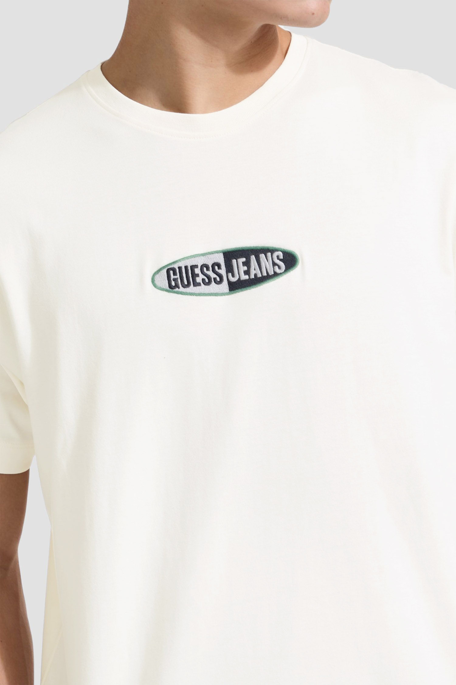 Чоловіча біла футболка Guess Jeans M5YI07.K8FQ4;G054