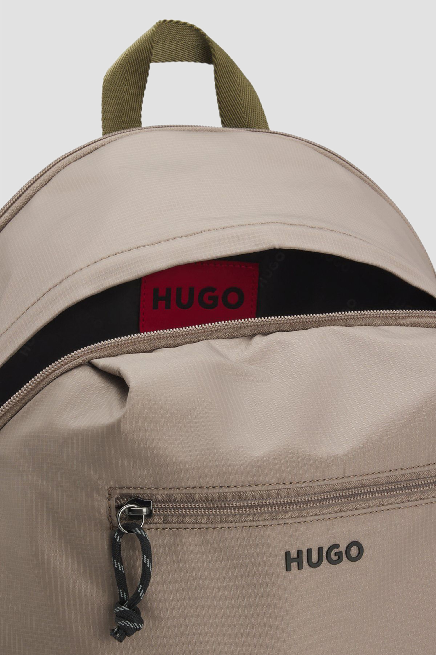 Мужской бежевый рюкзак HUGO 50563494;237