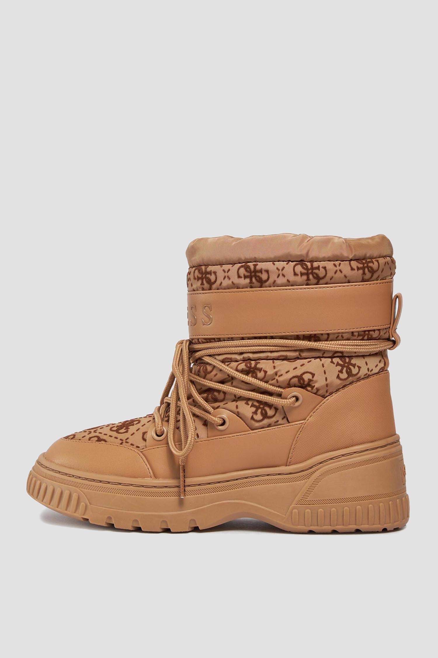 Женские бежевые дутики Guess FL8DRA.FAL10;BEIBR