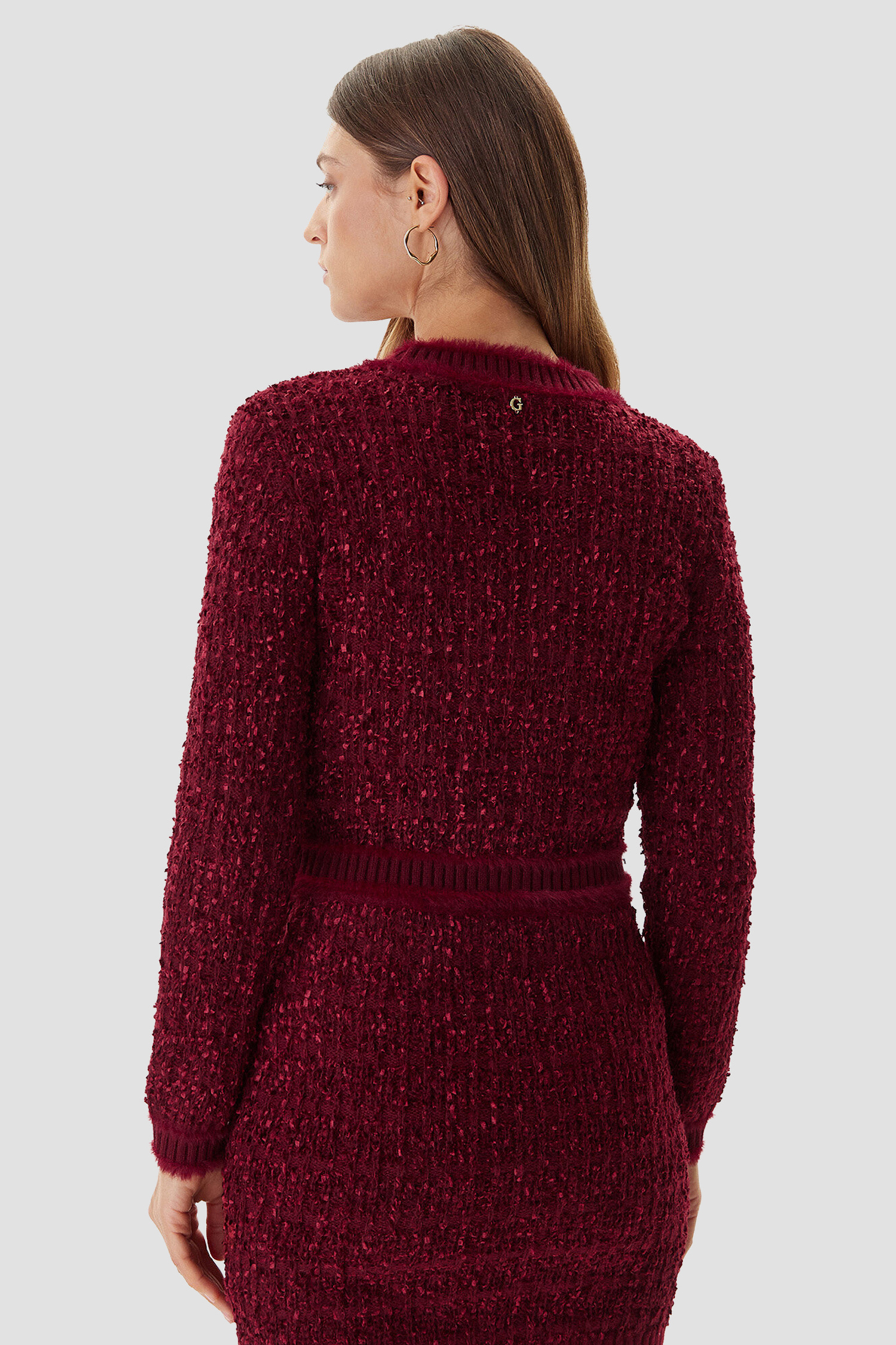Жіночий червоний кардиган Guess W5BR0E.Z4090;F57F