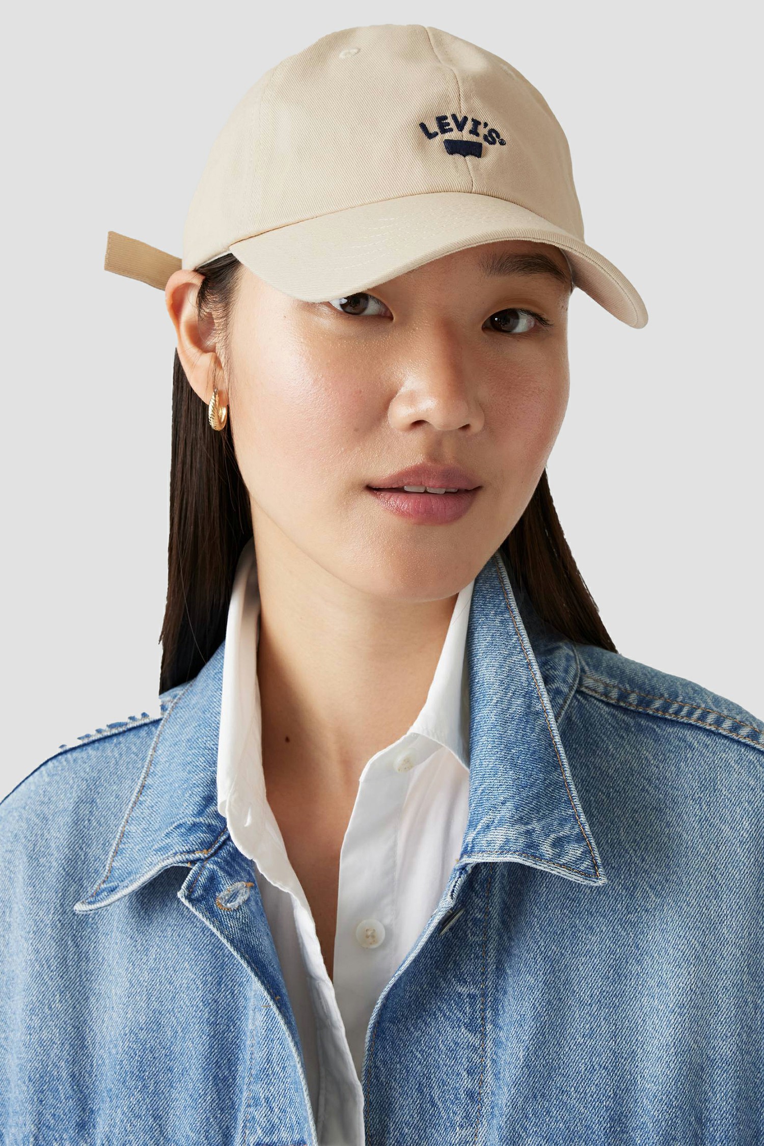 Жіноча бежева кепка Levi’s® 235869;6.100