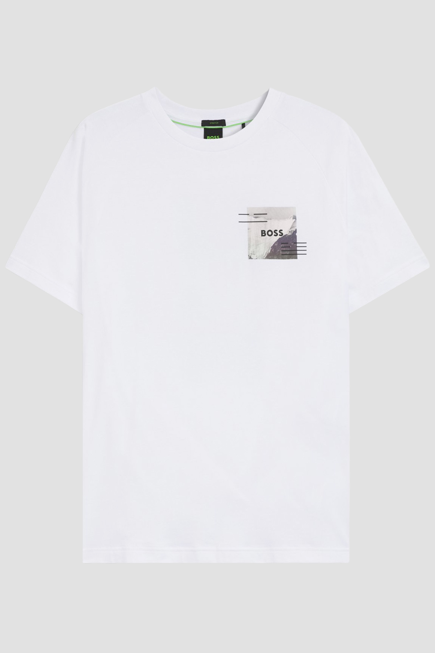 Мужская белая футболка BOSS 50548093;100