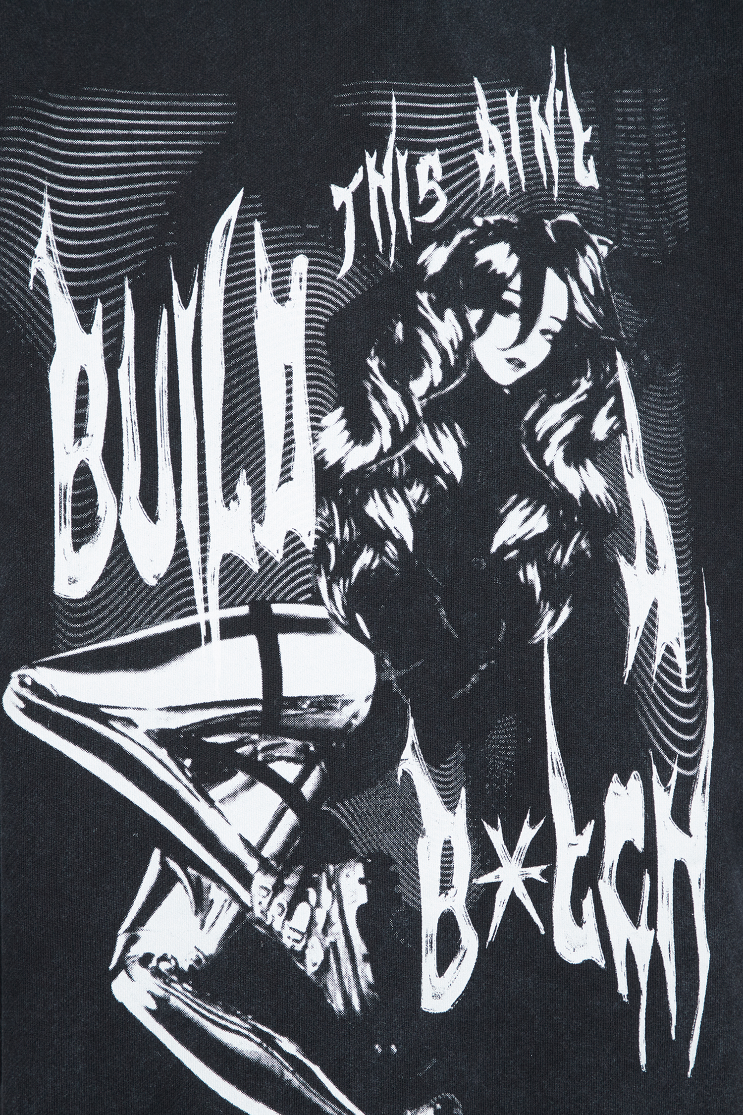 Женское черное худи HUGO х Bella Poarch HUGO 50508777;002