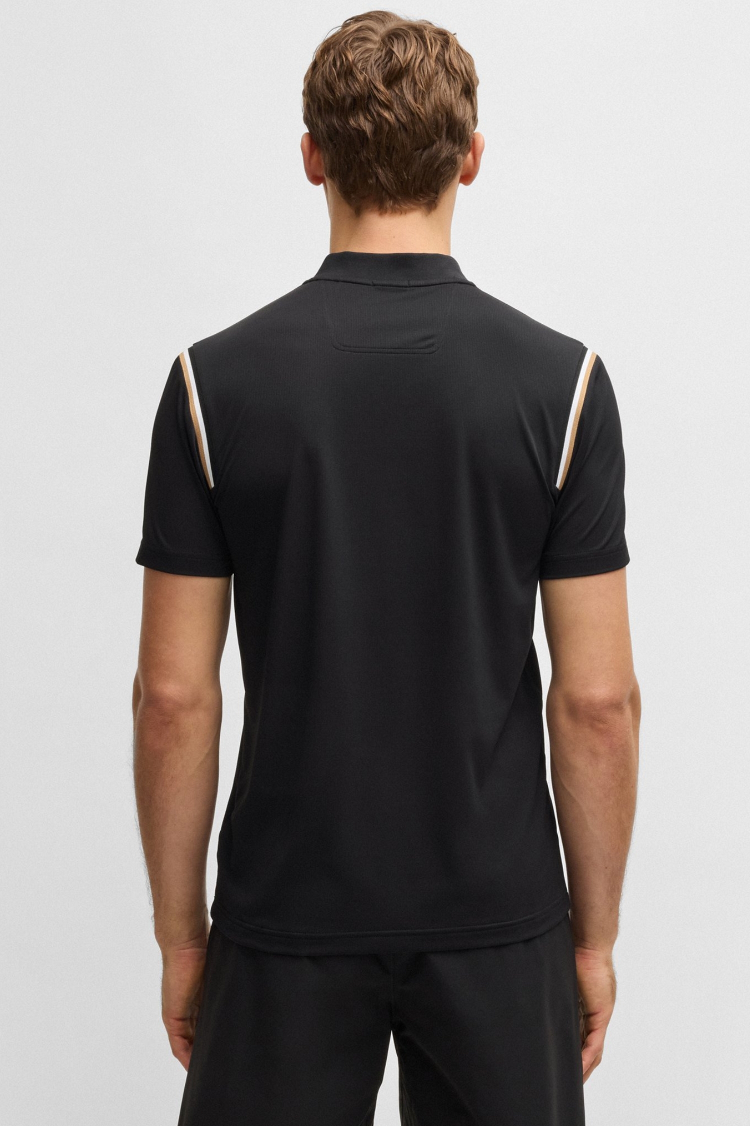 Мужское черное поло BOSS 50534347;001