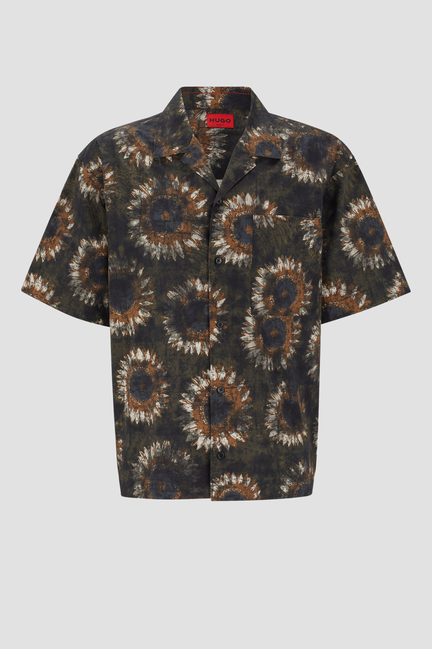 Мужская рубашка с узором HUGO 50490665;370