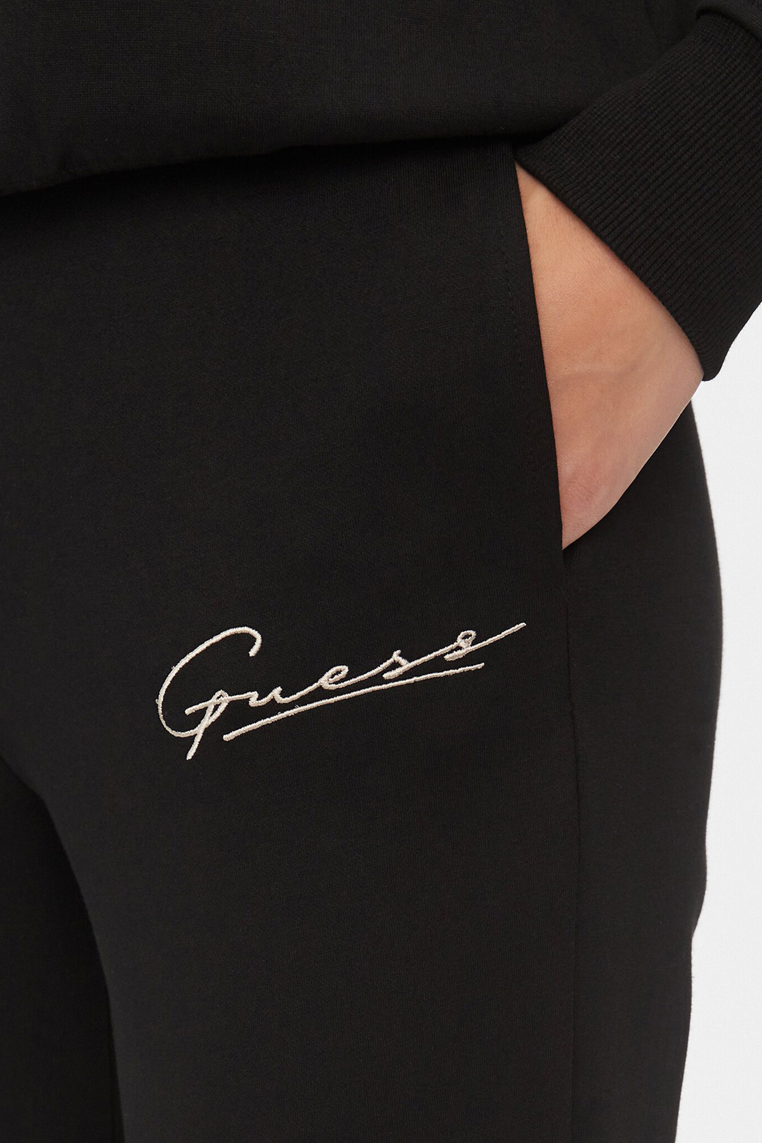Женские черные спортивные брюки Guess V4RB04.KC3D2;JBLK