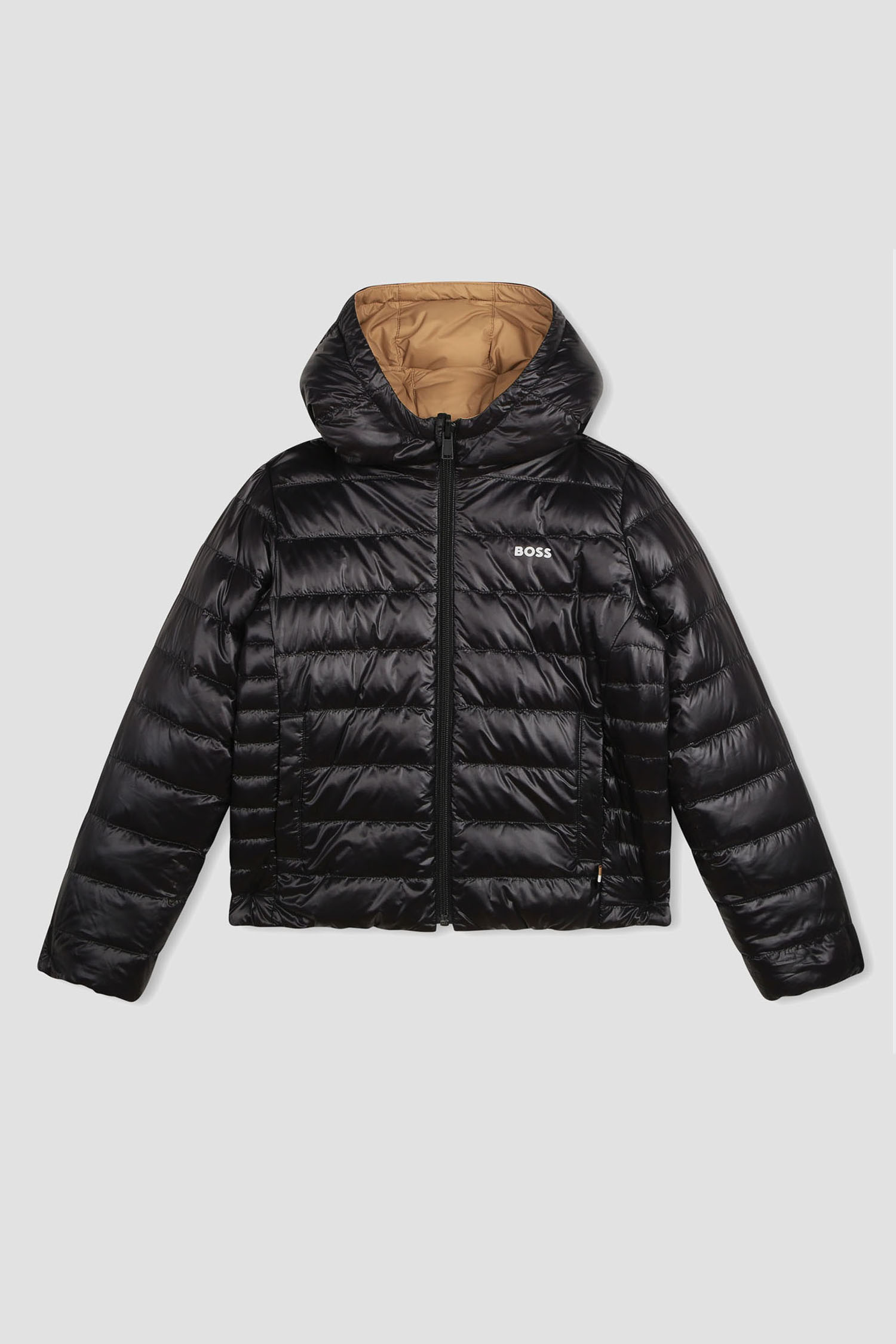 Детский двусторонний пуховик BOSS kids J26516;09B