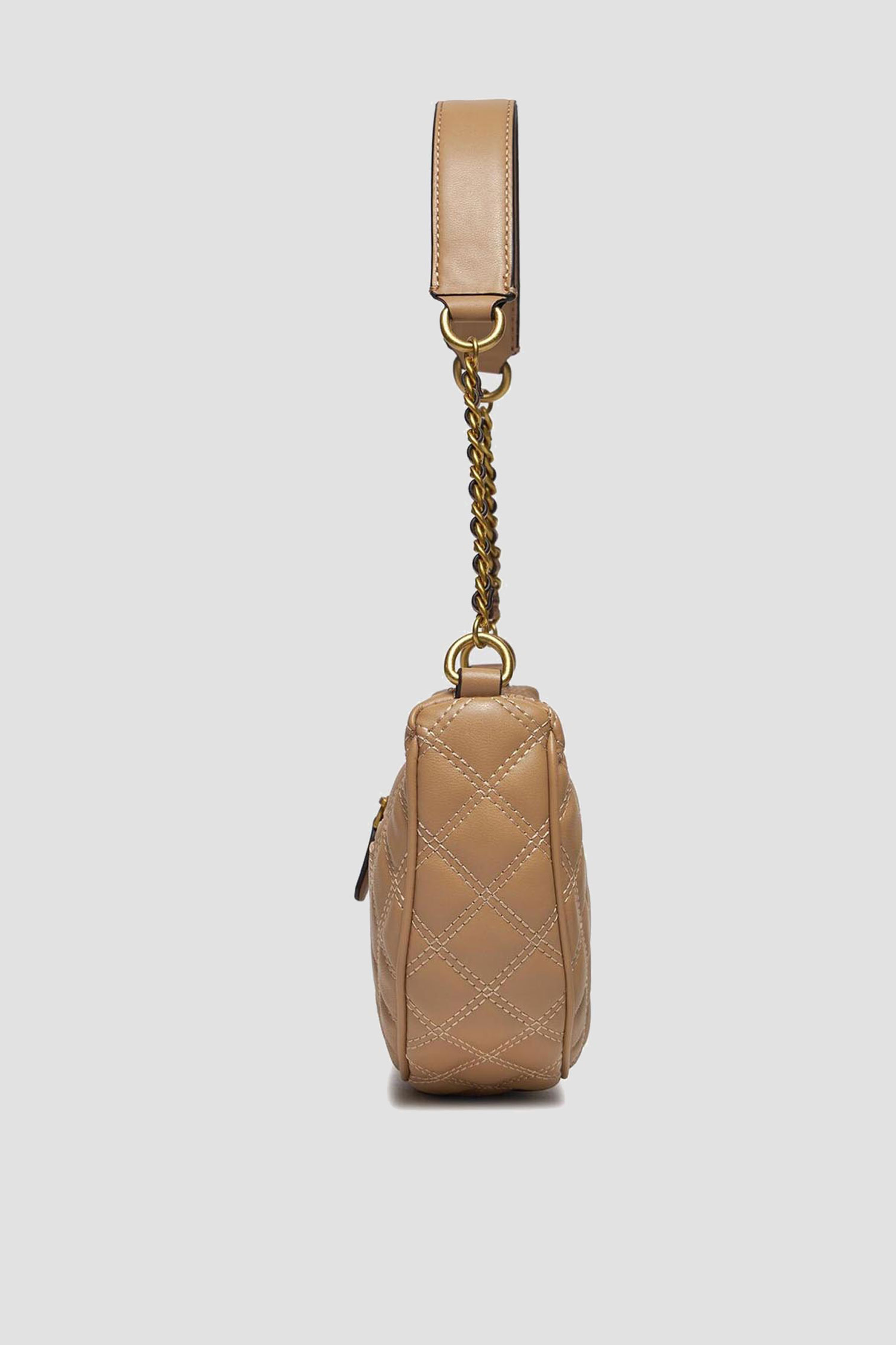 Женская бежевая сумка Guess HWQA87.48120;BEI