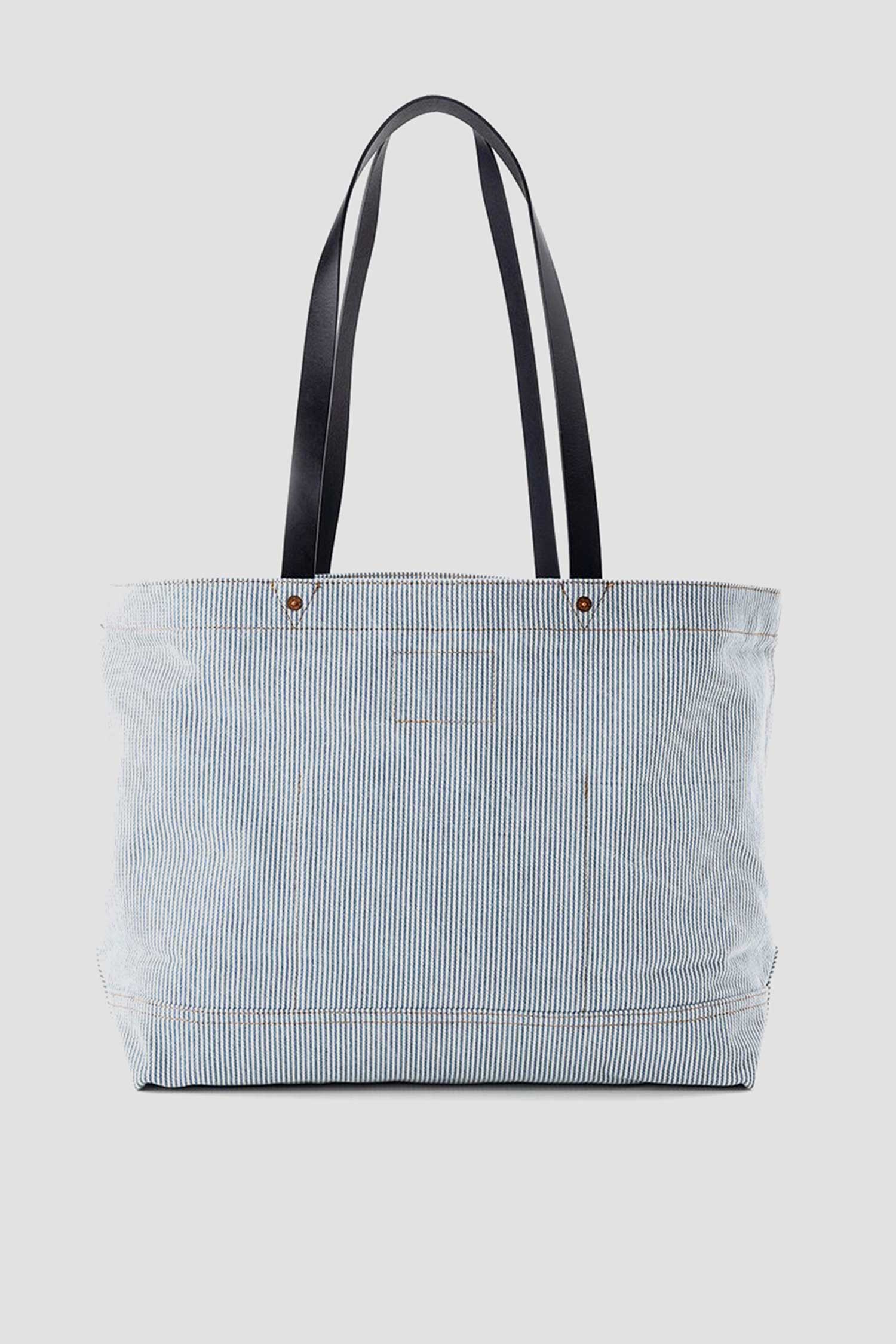 Женская голубая джинсовая сумка в полоску Levi’s® D7959;0004