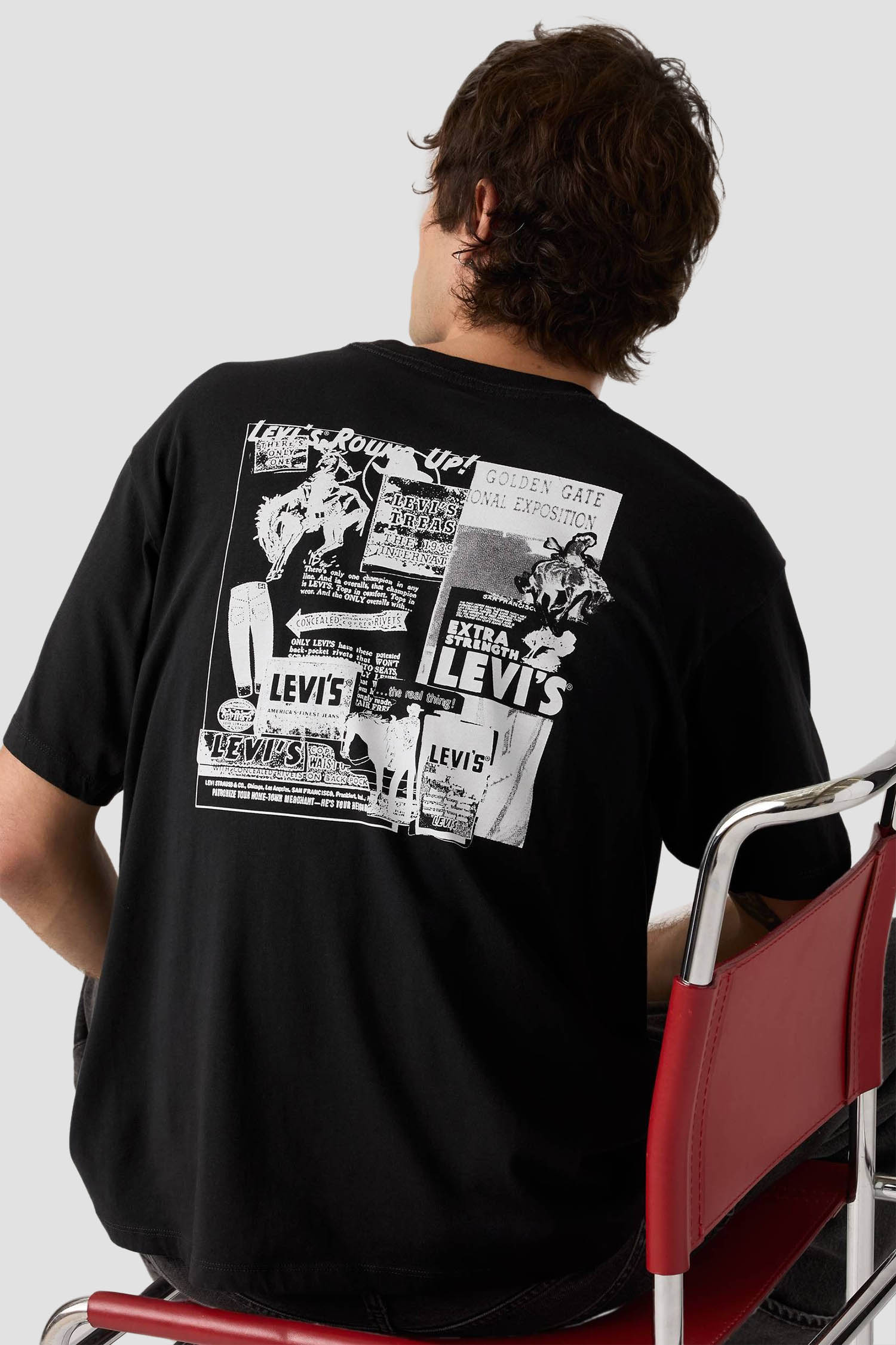 Чоловіча чорна футболка Levi’s® 87373;0397