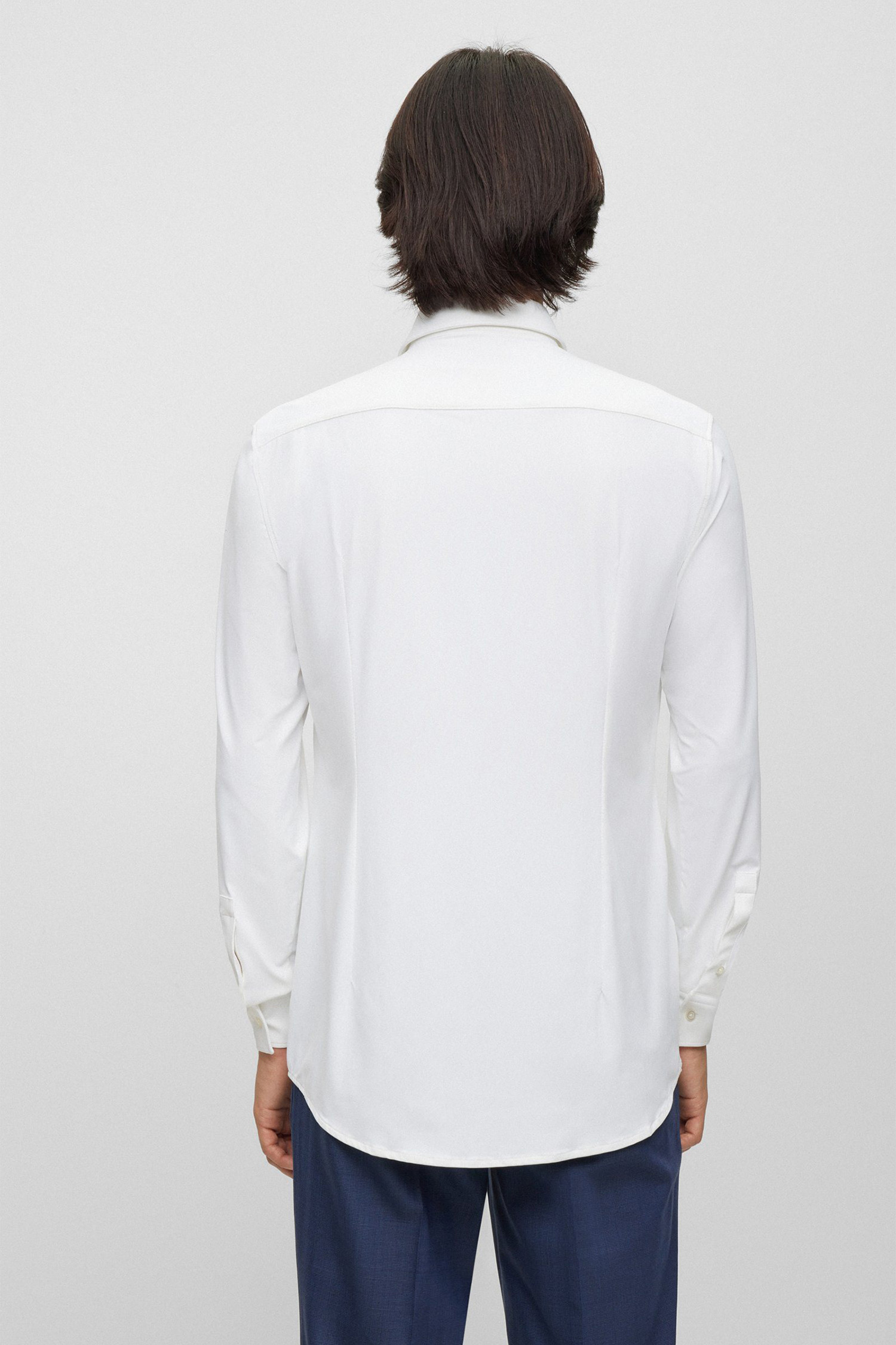 Мужская белая рубашка HUGO 50481195;199