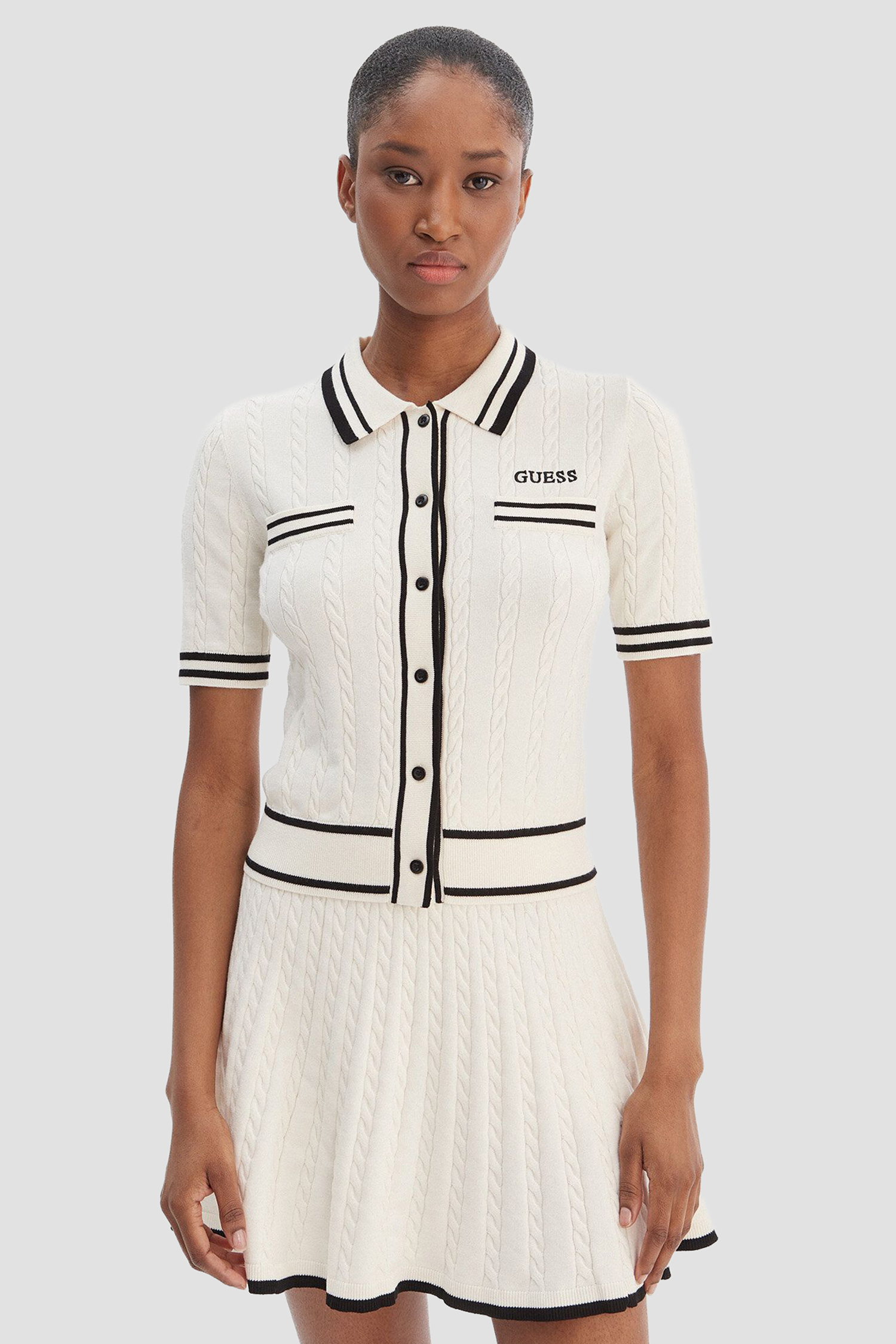 Жіночий білий кардиган Guess V6RR02.Z4652;G1O6