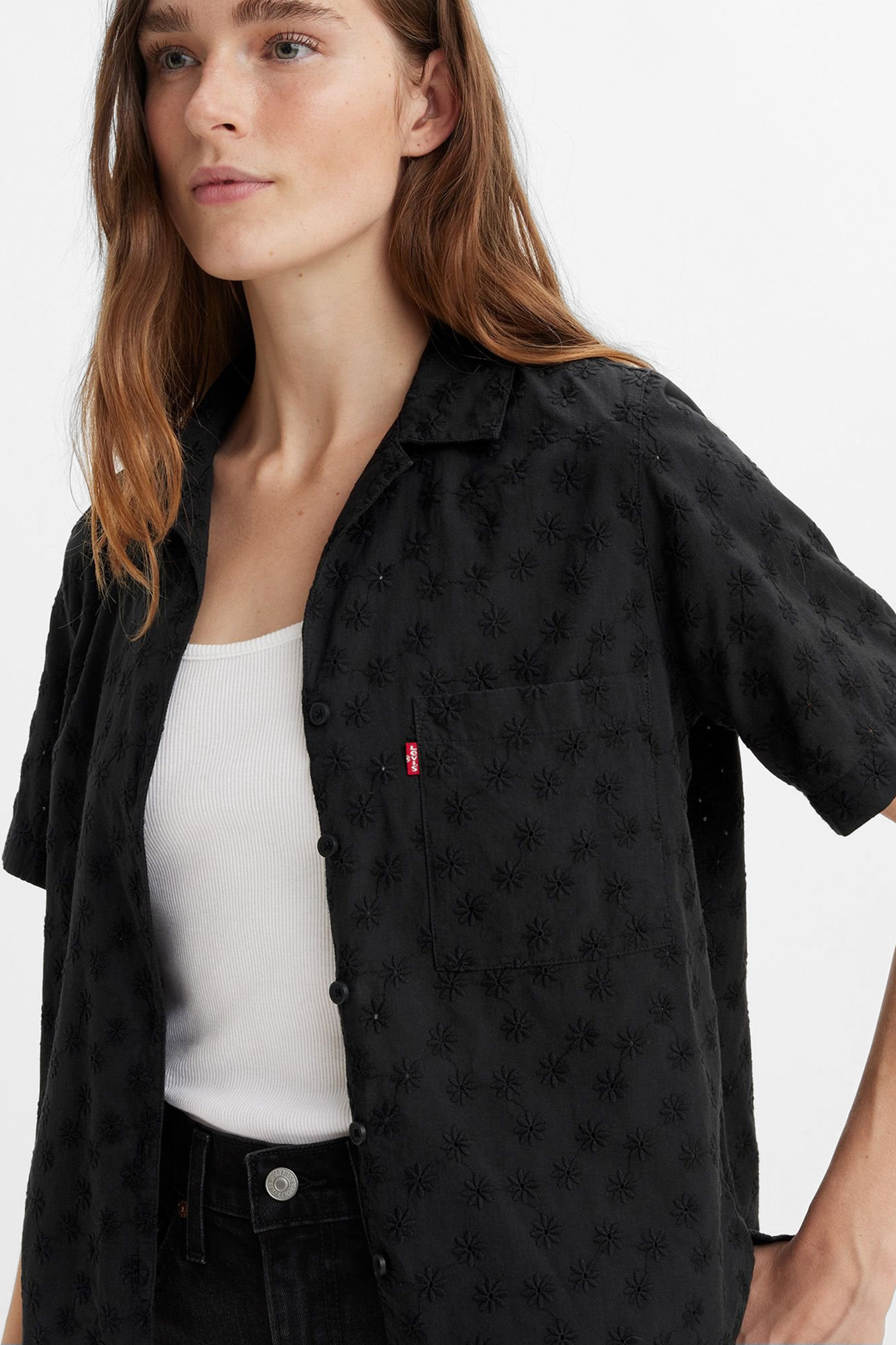 Женская черная рубашка Levi’s® A7175;0009