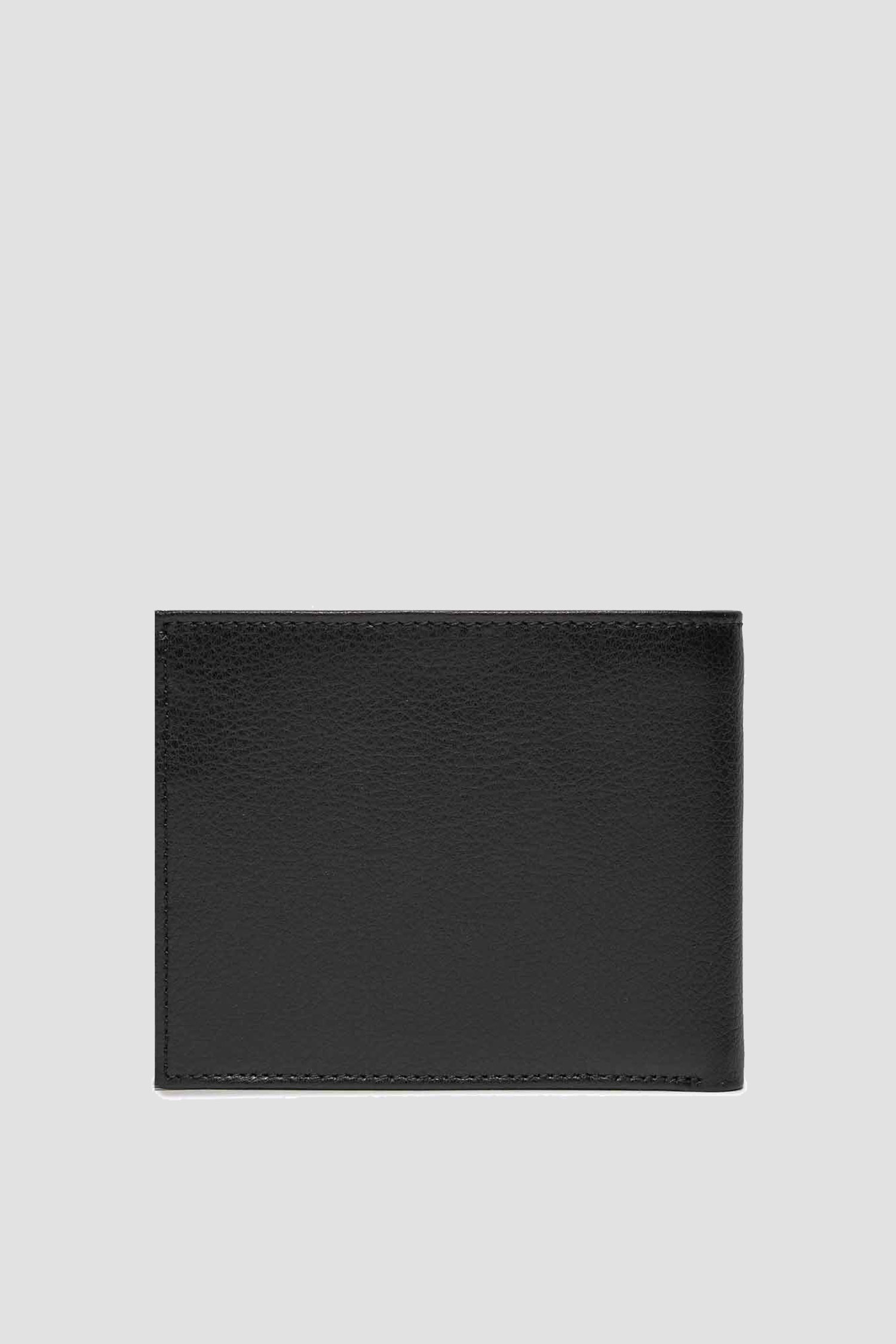 Мужской черный кожаный кошелек Guess SMFIDA.LEA20;BLA