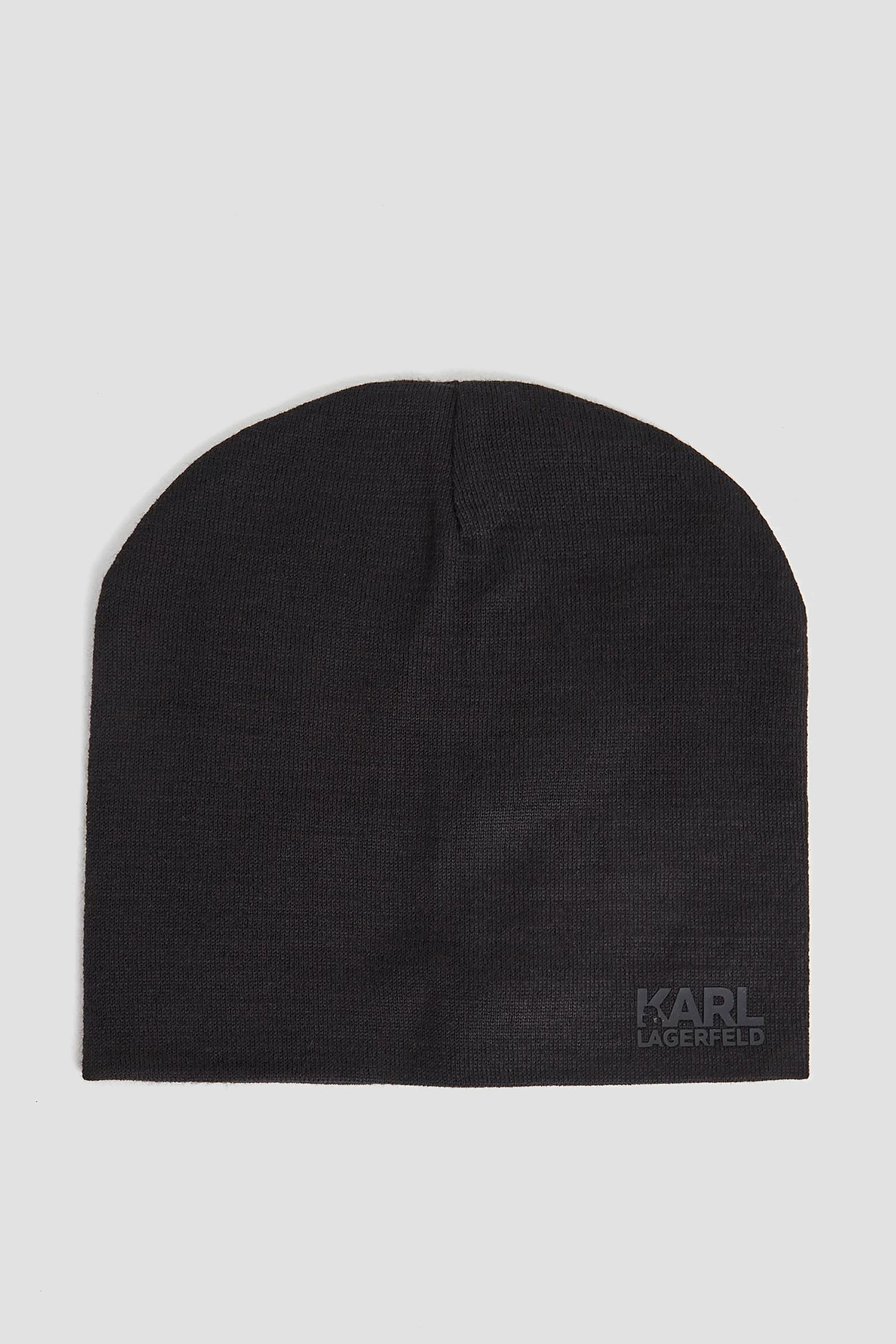 Чоловіча чорна вовняна шапка Karl Lagerfeld 534324.805601;990