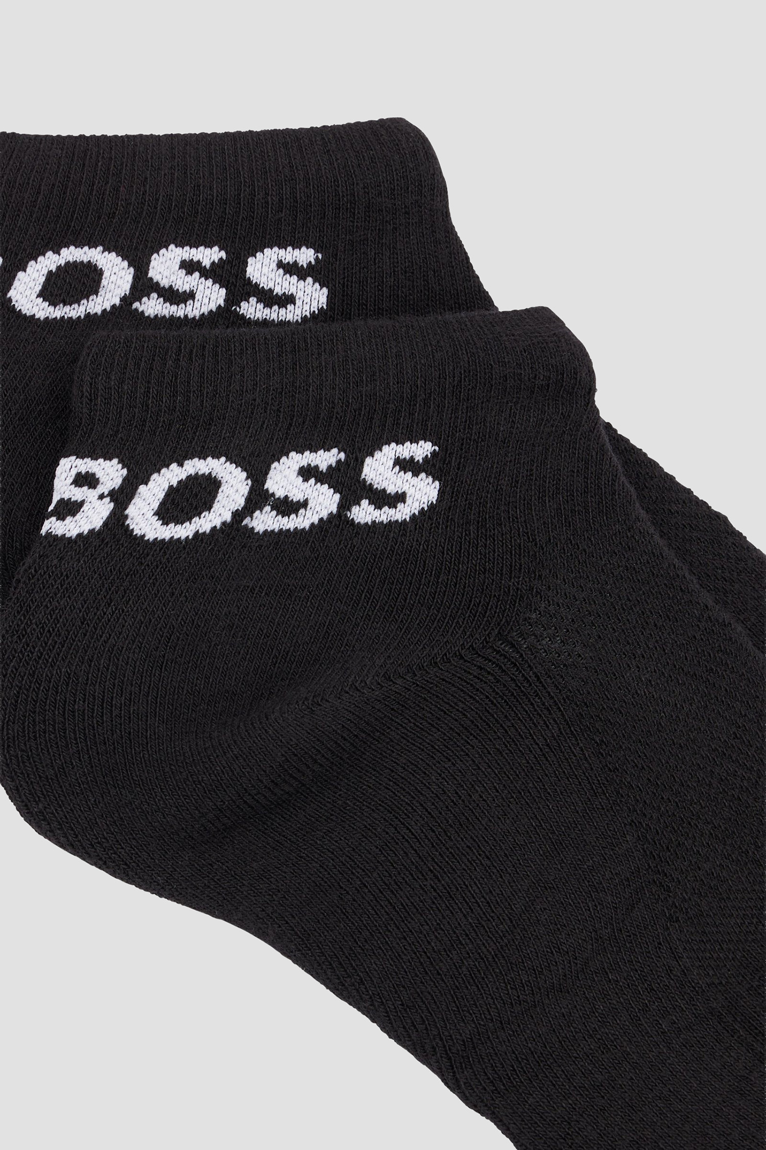 Чоловічі чорні шкарпетки (2 пари) BOSS 50469859;001
