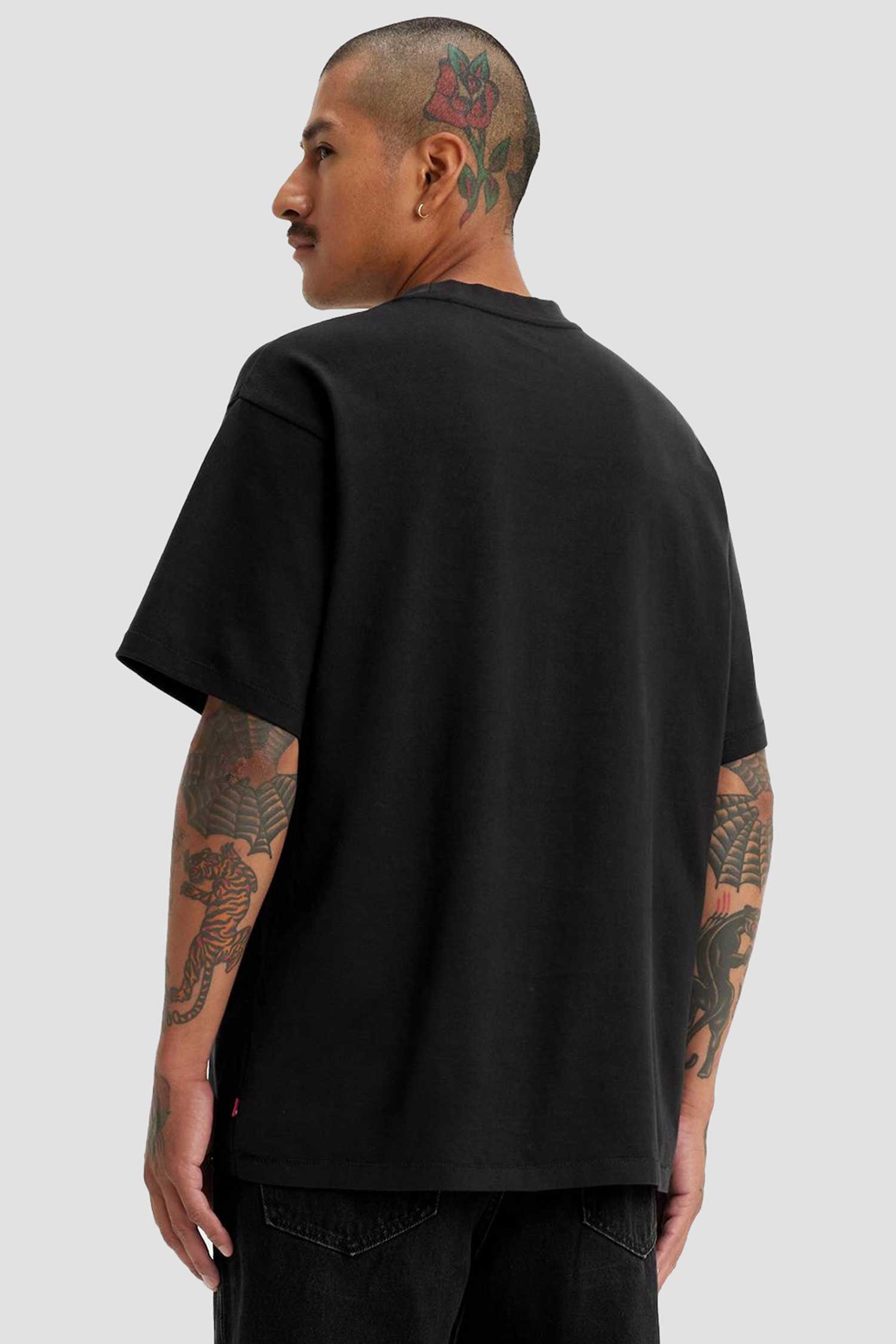 Мужская черная футболка Levi’s® A0637;0001