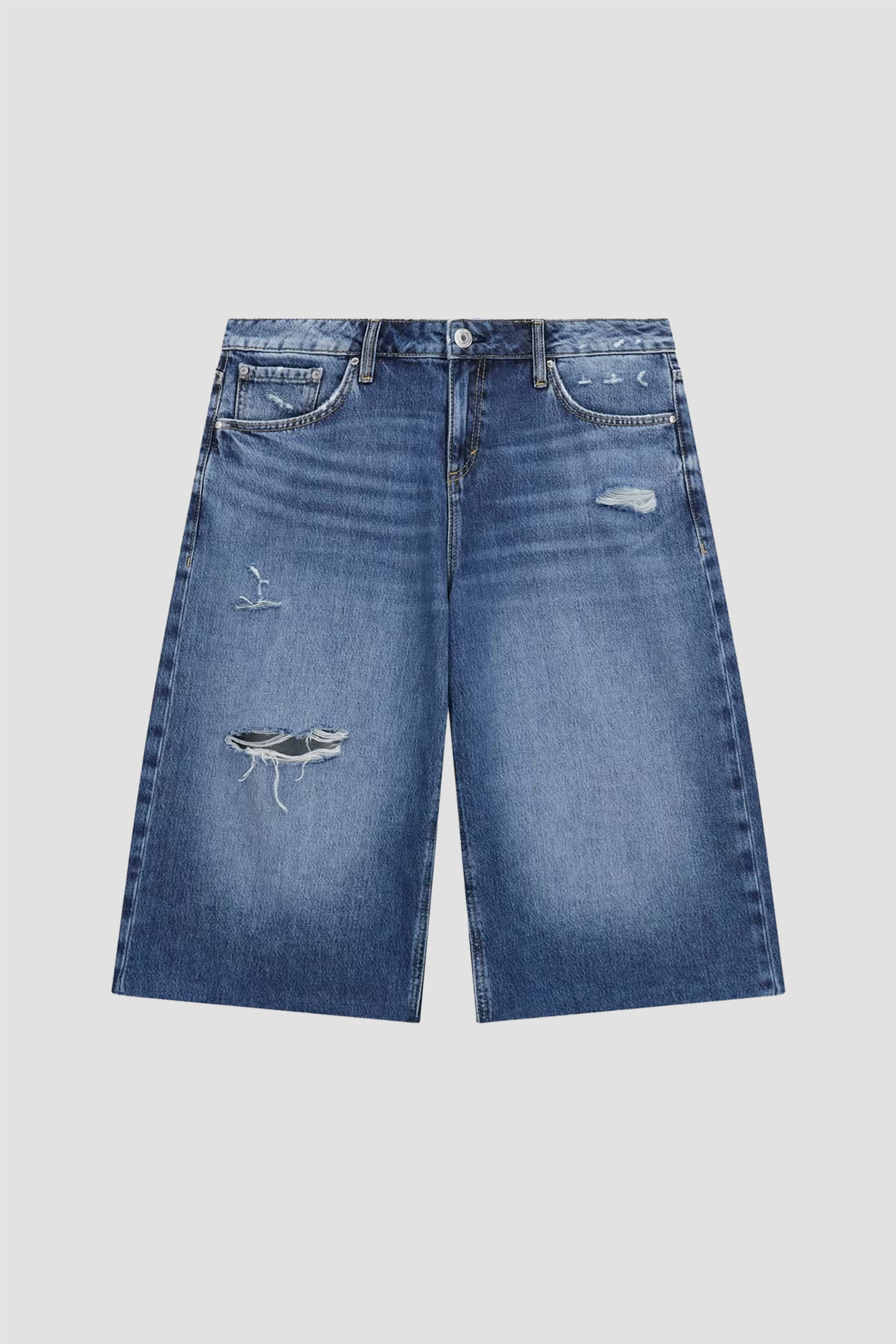 Жіночі сині джинсові шорти Guess W6GD91.D0695;D3DD
