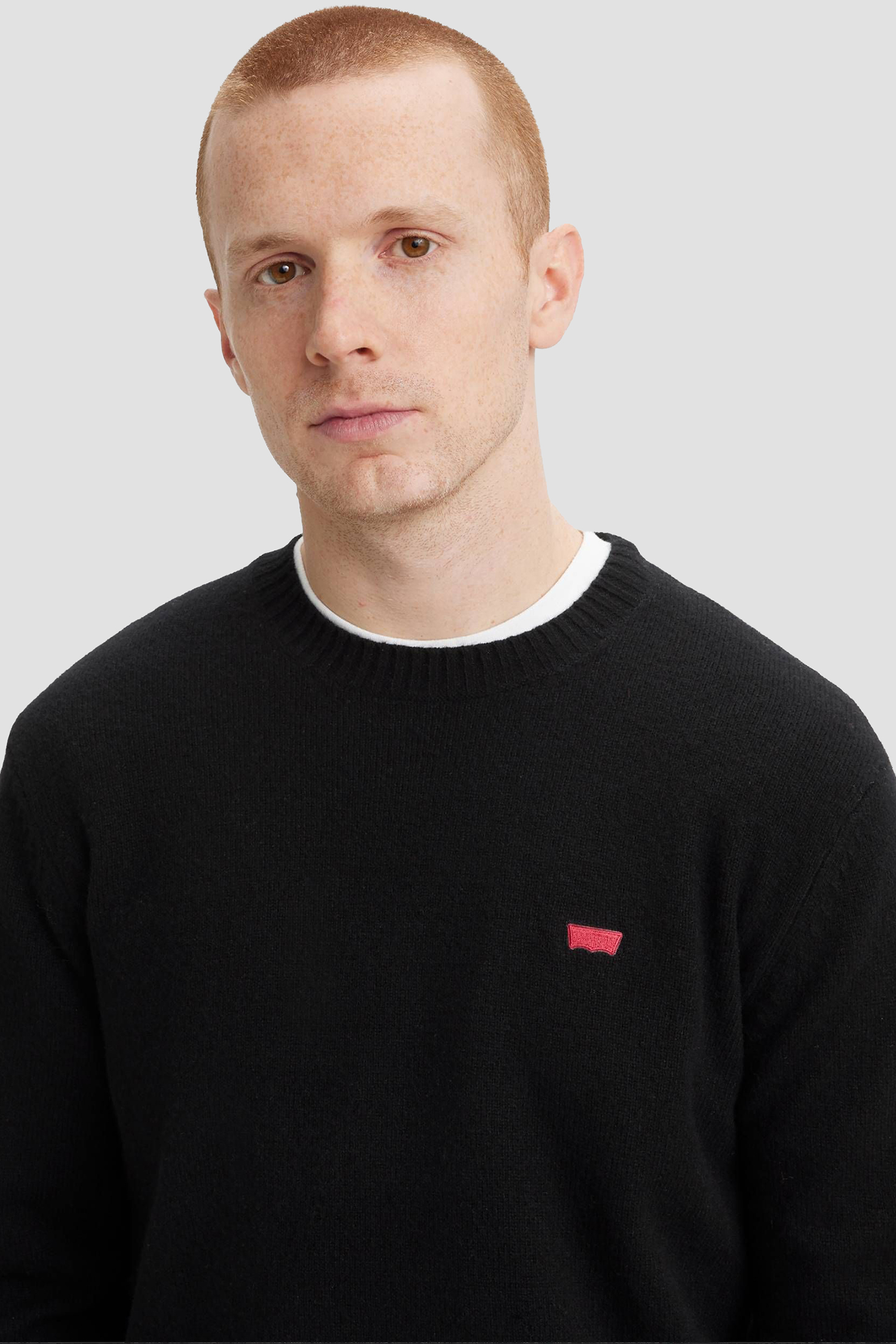 Чоловічий чорний вовняний джемпер Levi’s® A4320;0005